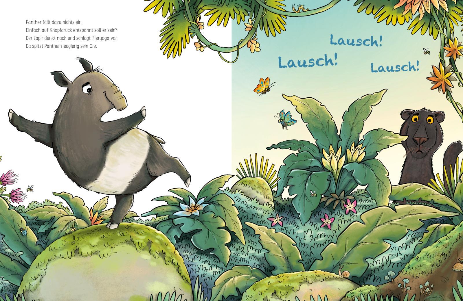 Beispielinhalt (Bild) Panther, Panther, sei entspannter