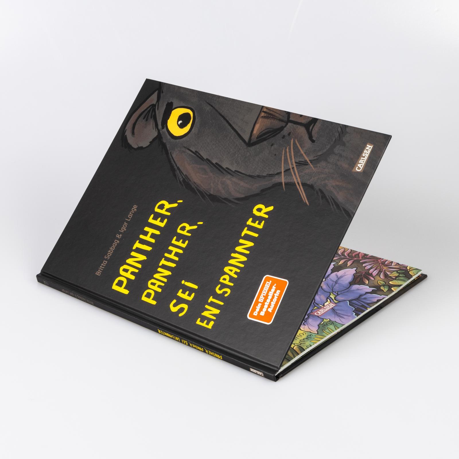 Beispielinhalt (Bild) Panther, Panther, sei entspannter