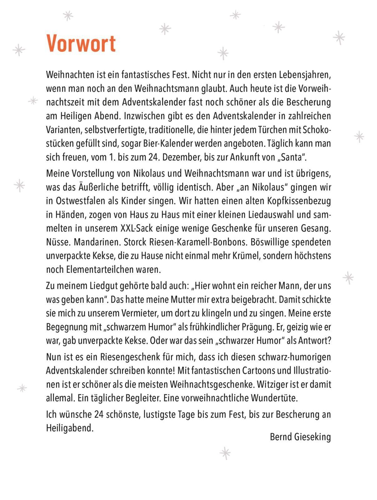 Beispielinhalt (Bild) Fieser Advent