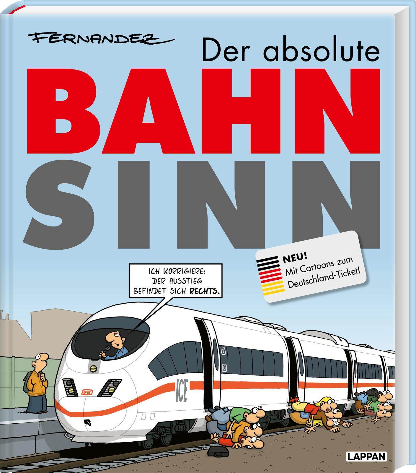 Vorderes Coverbild Der absolute Bahnsinn