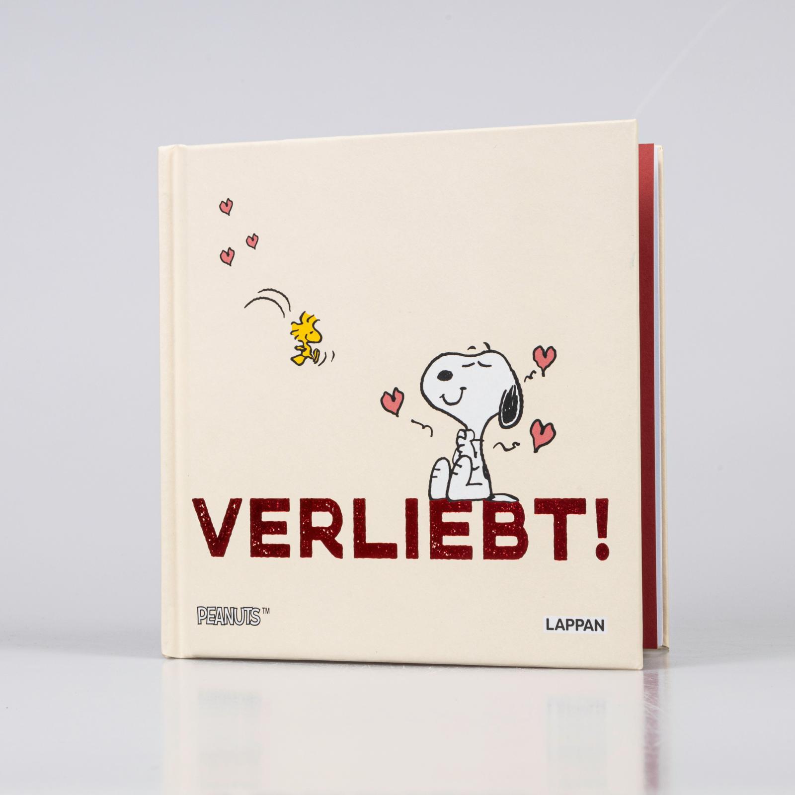 Beispielinhalt (Bild) Peanuts Geschenkbuch: Verliebt!