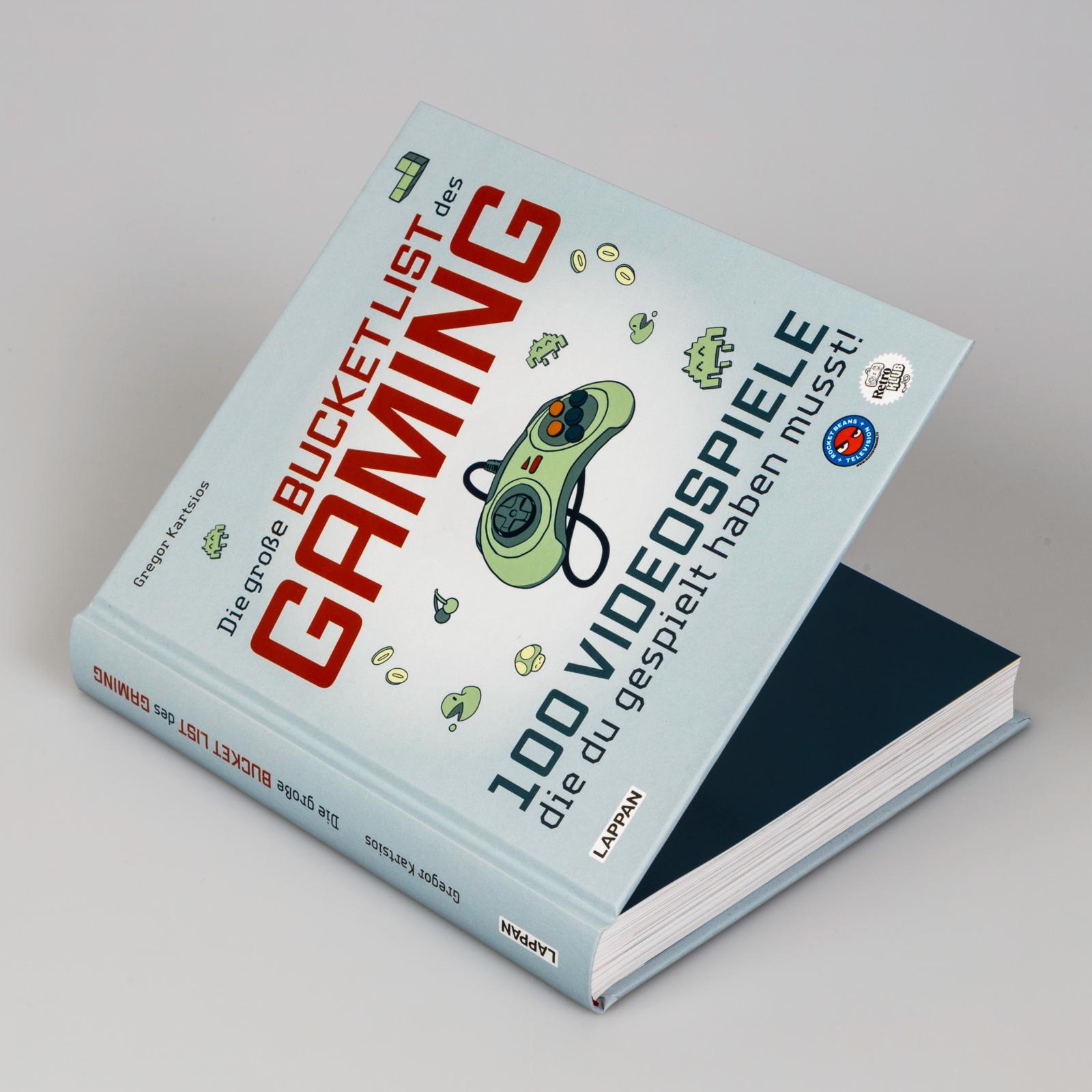 Beispielinhalt (Bild) Die große Bucket List des Gaming