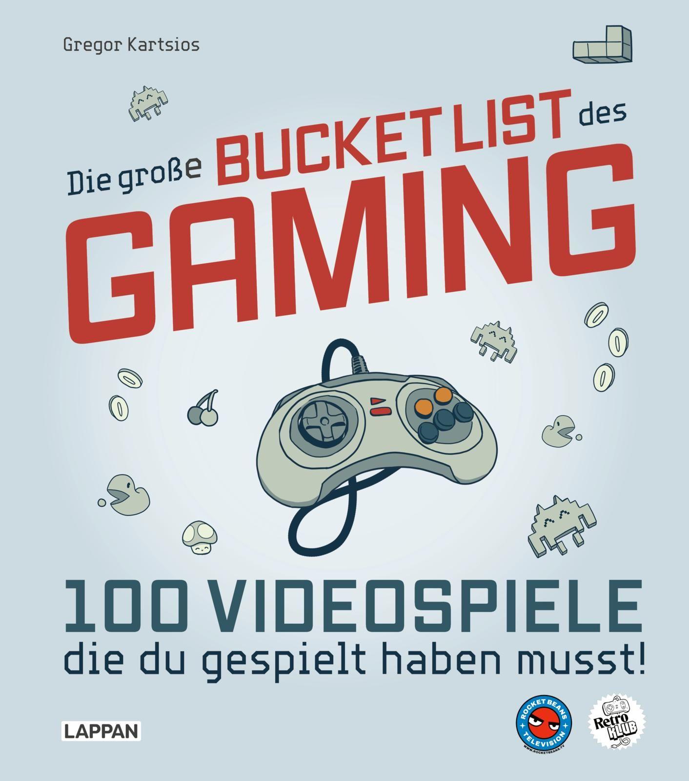 Vorderes Coverbild Die große Bucket List des Gaming
