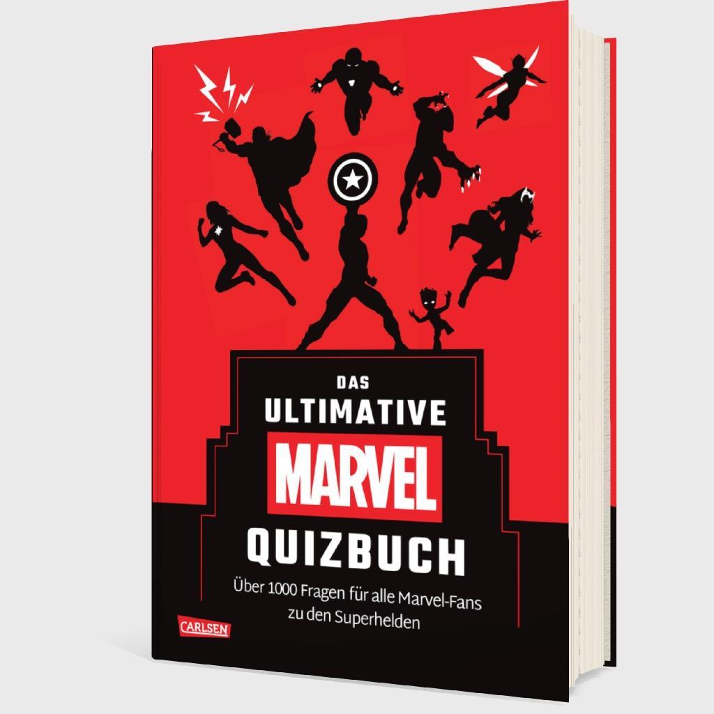 Beispielinhalt (Bild) Marvel: Das ultimative MARVEL Quizbuch