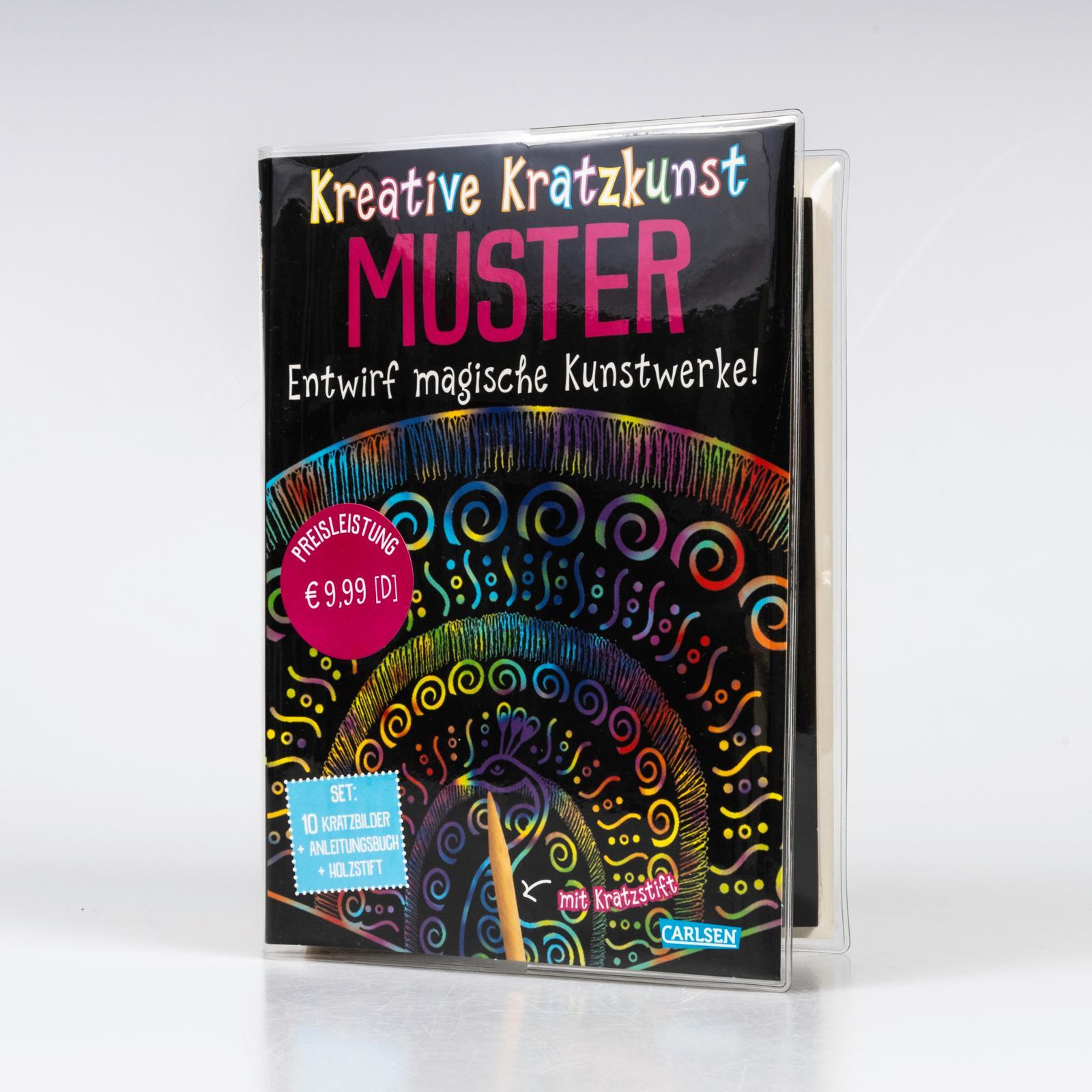 Beispielinhalt (Bild) Kratzbilder für Kinder: Kreative Kratzkunst: Muster