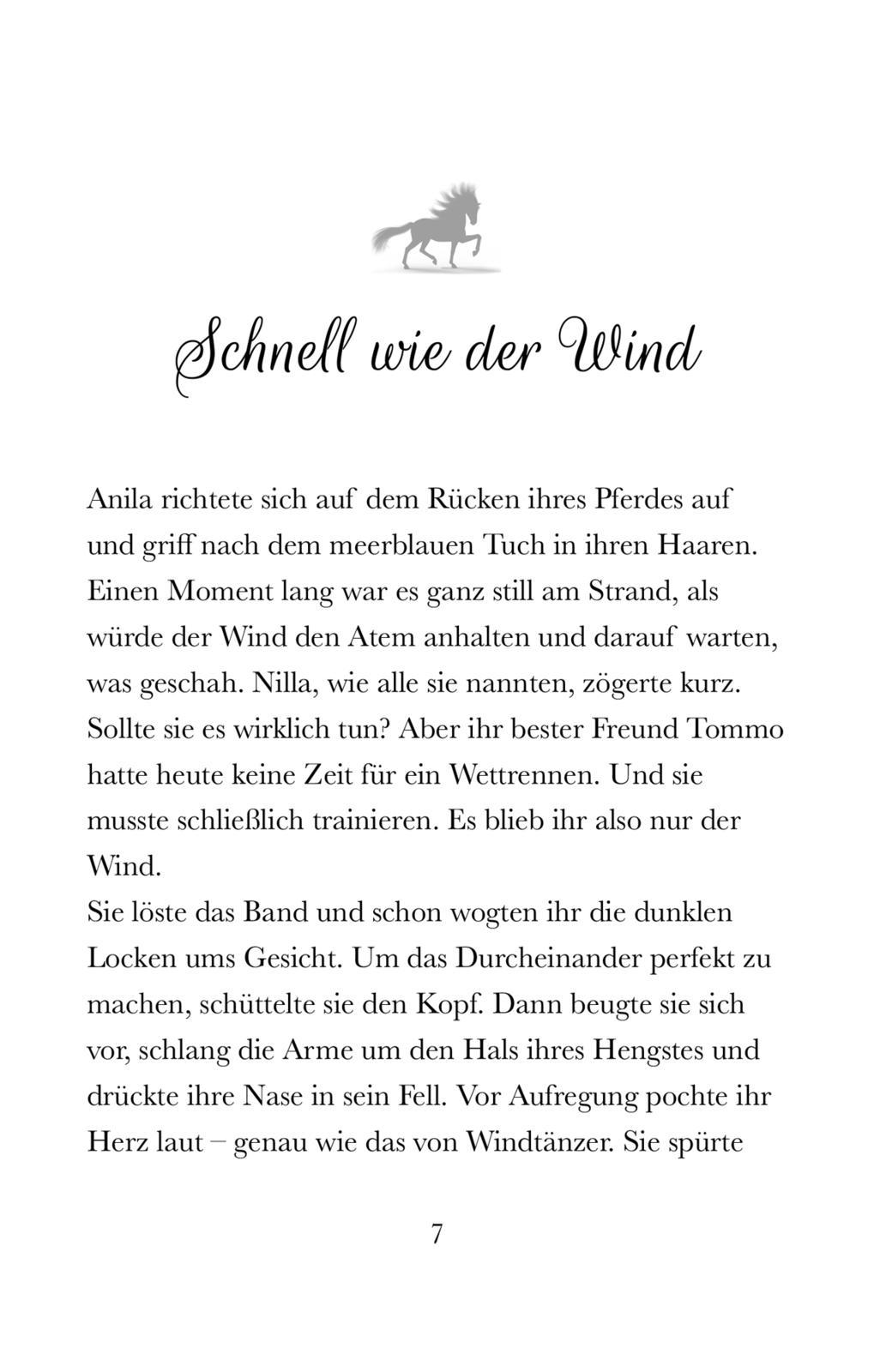 Beispielinhalt (Bild) Insel der Sturmpferde 1: Eine Freundschaft aus Wind und Magie