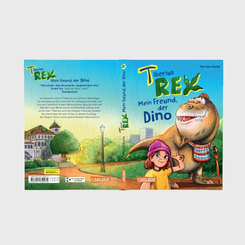 Beispielinhalt (Bild) Tiberius Rex 1: Mein Freund, der Dino