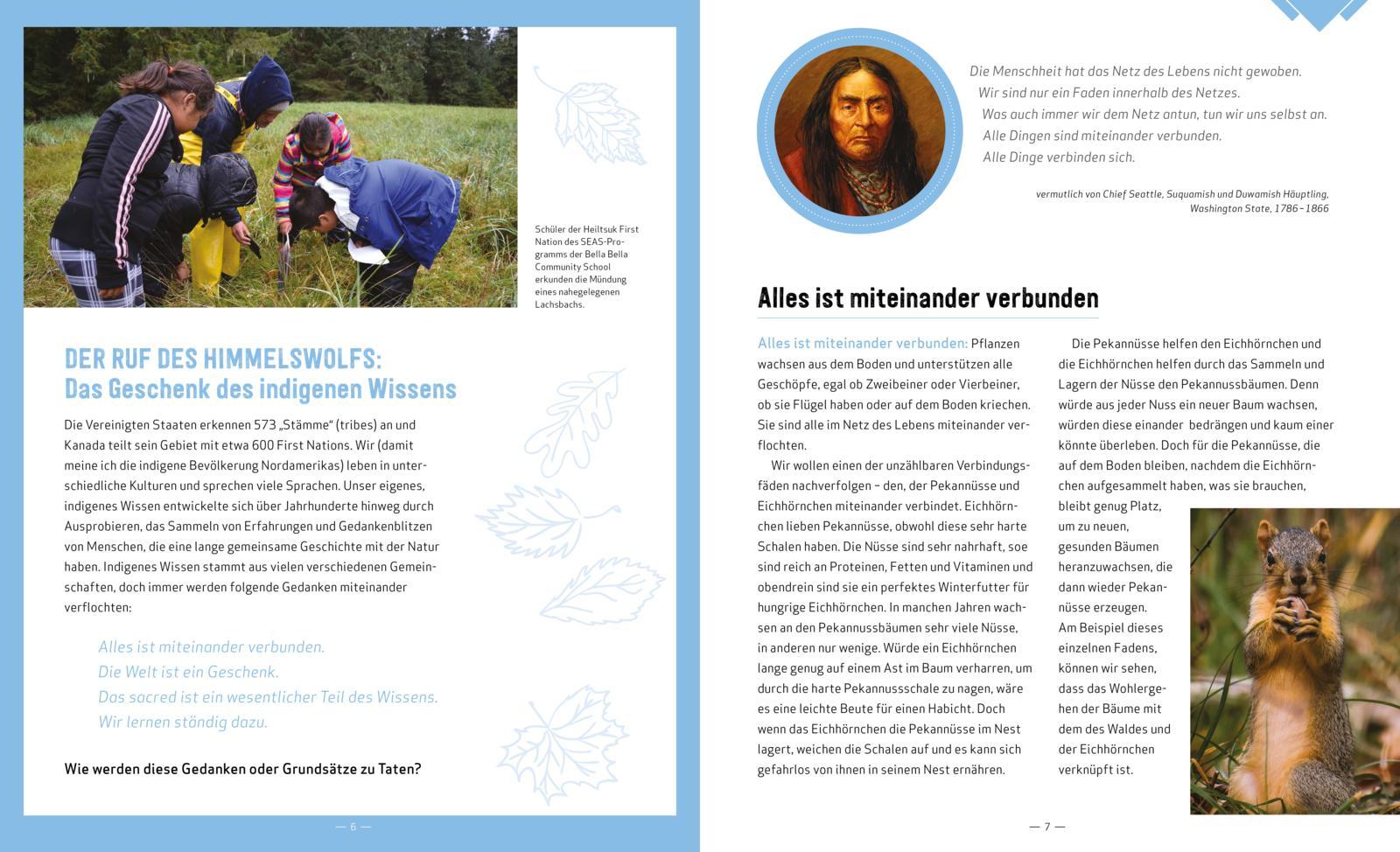 Beispielinhalt (Bild) Indigene Menschen aus Nordamerika erzählen