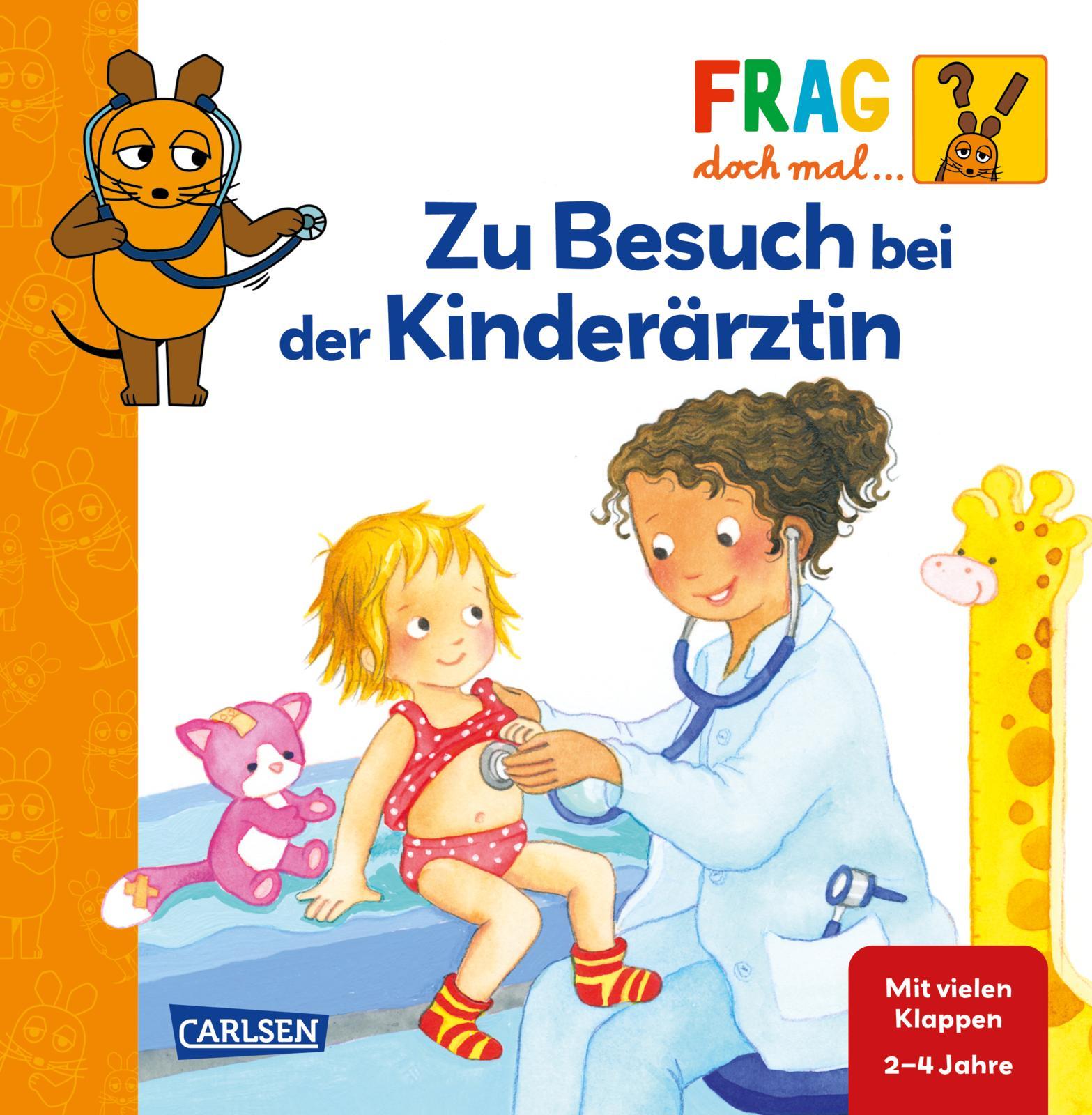 Vorderes Coverbild Frag doch mal ... die Maus: Zu Besuch bei der Kinderärztin