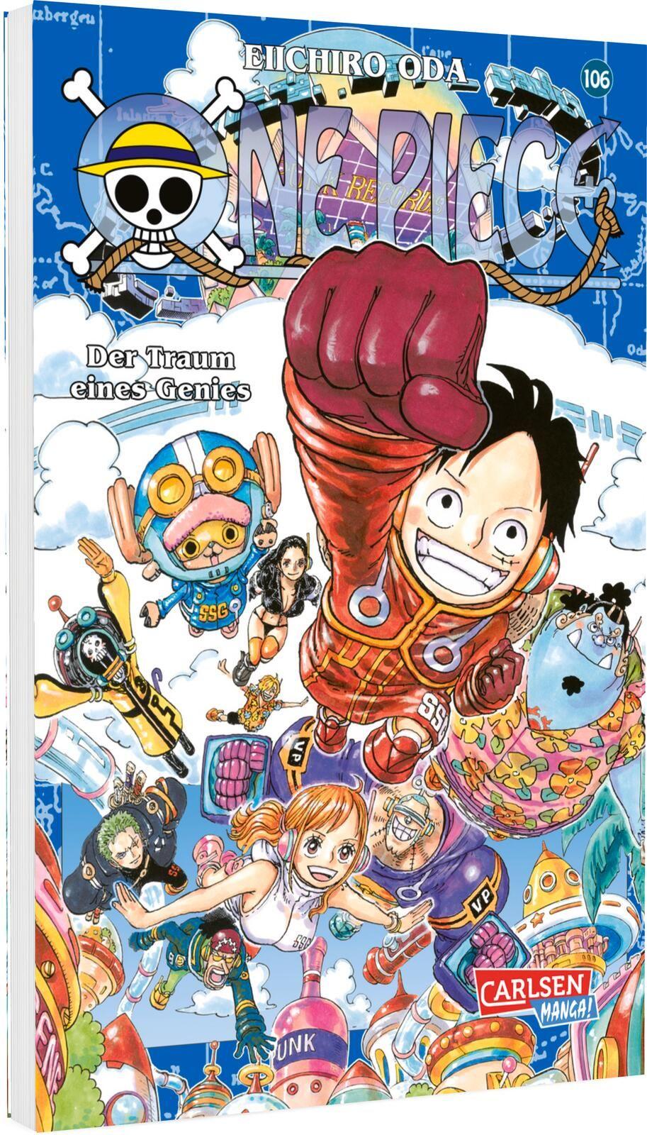 Vorderes Coverbild One Piece 106