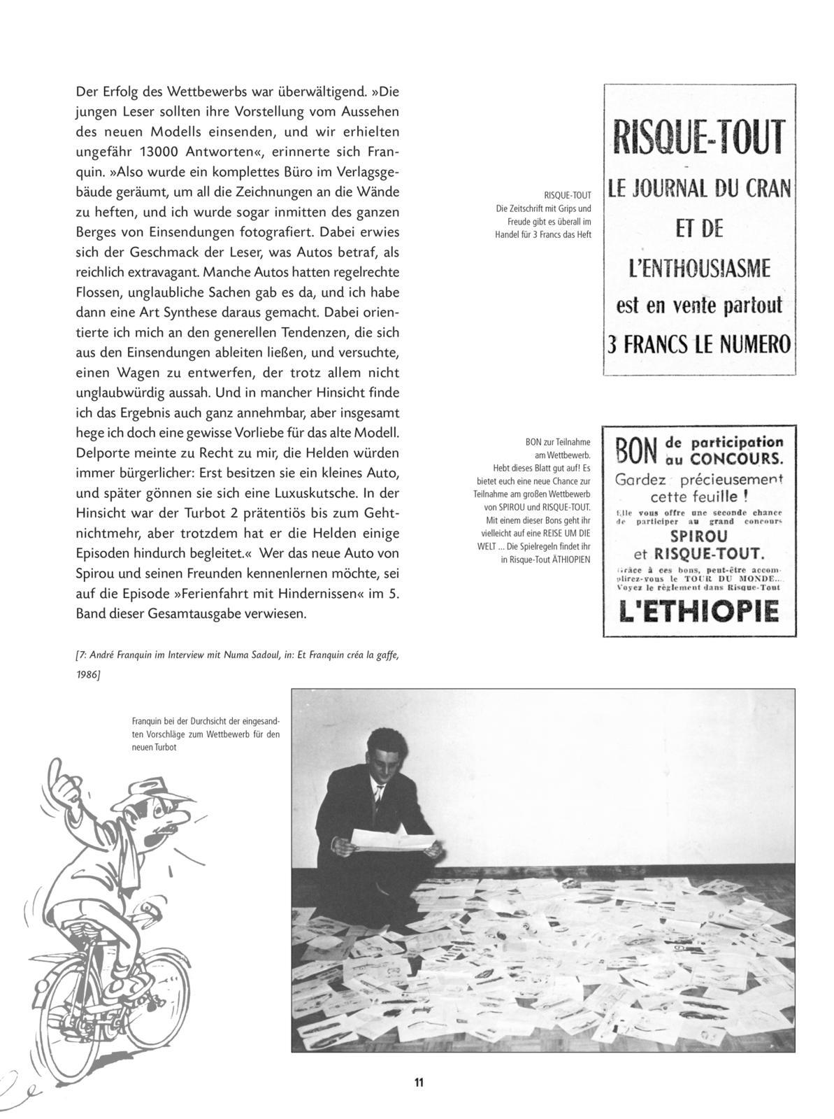 Beispielinhalt (Bild) Spirou und Fantasio Gesamtausgabe Neuedition 4