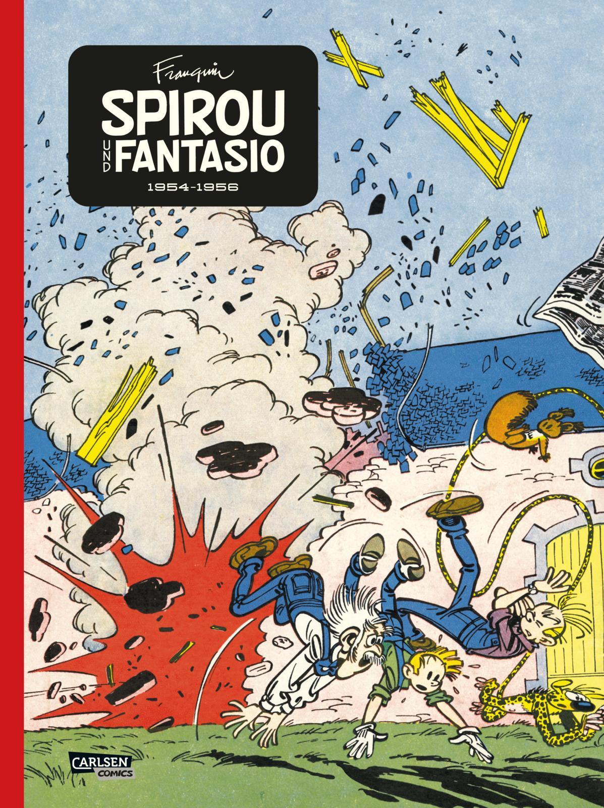 Vorderes Coverbild Spirou und Fantasio Gesamtausgabe Neuedition 4
