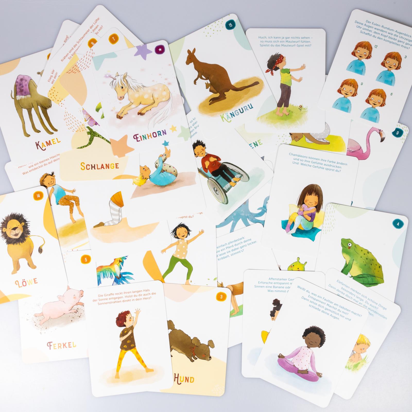 Beispielinhalt (Bild) Yoga-Spaß für Kinder