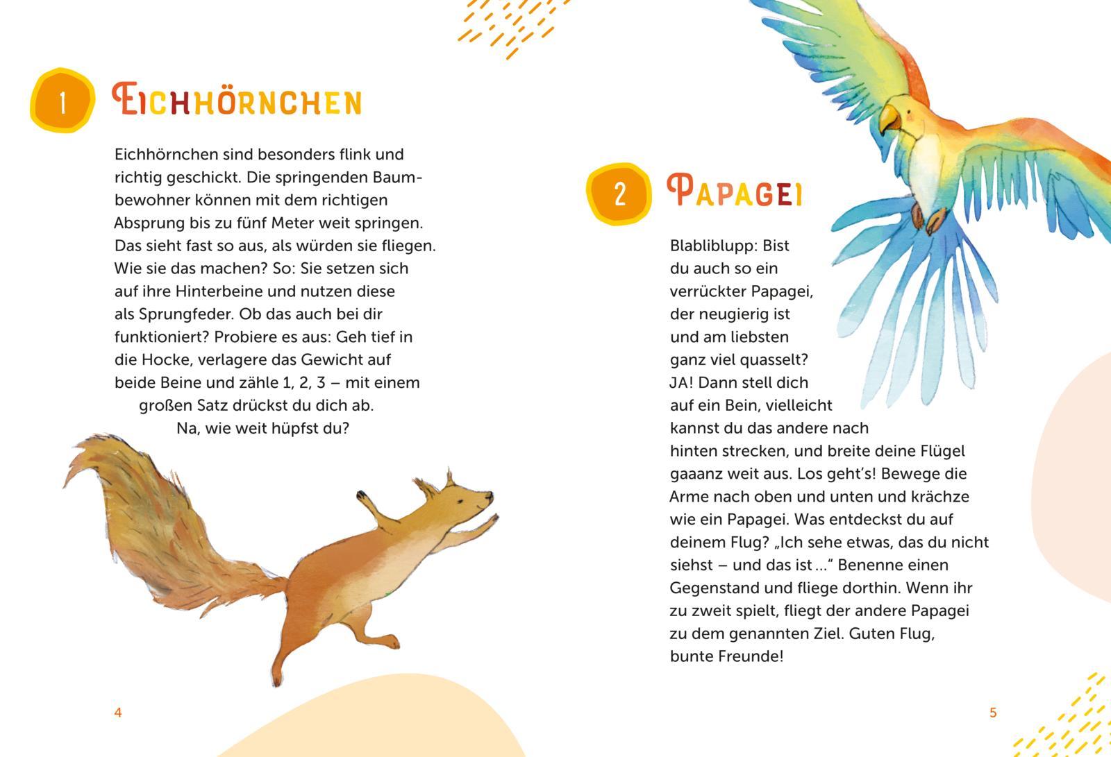 Beispielinhalt (Bild) Yoga-Spaß für Kinder