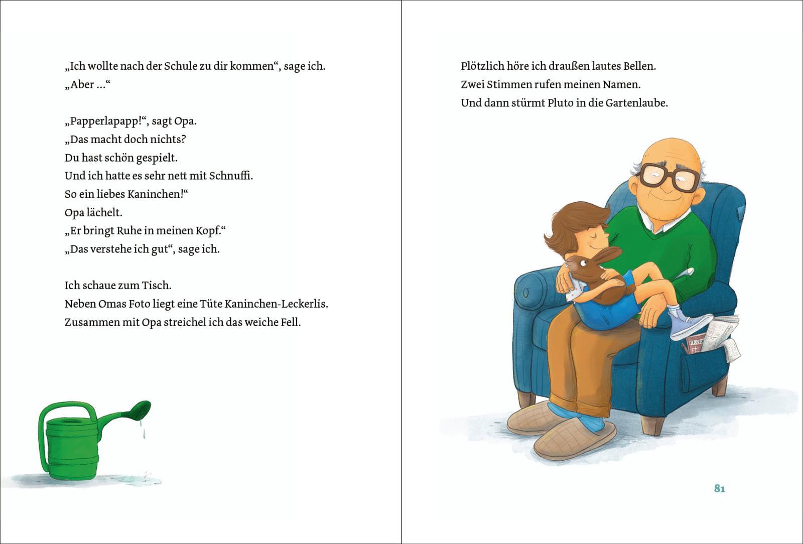 Beispielinhalt (Bild) Skip und der Kaninchendieb