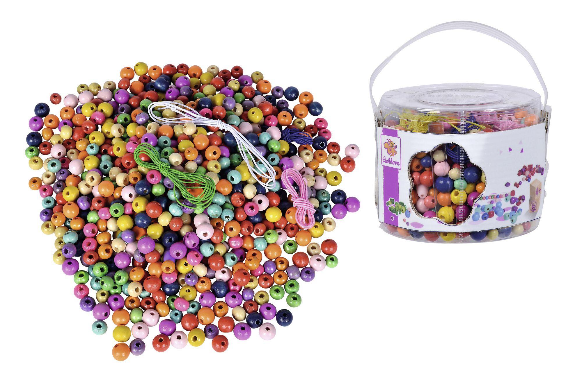 Vorderes Coverbild EH Holzperlen-Set im Eimer