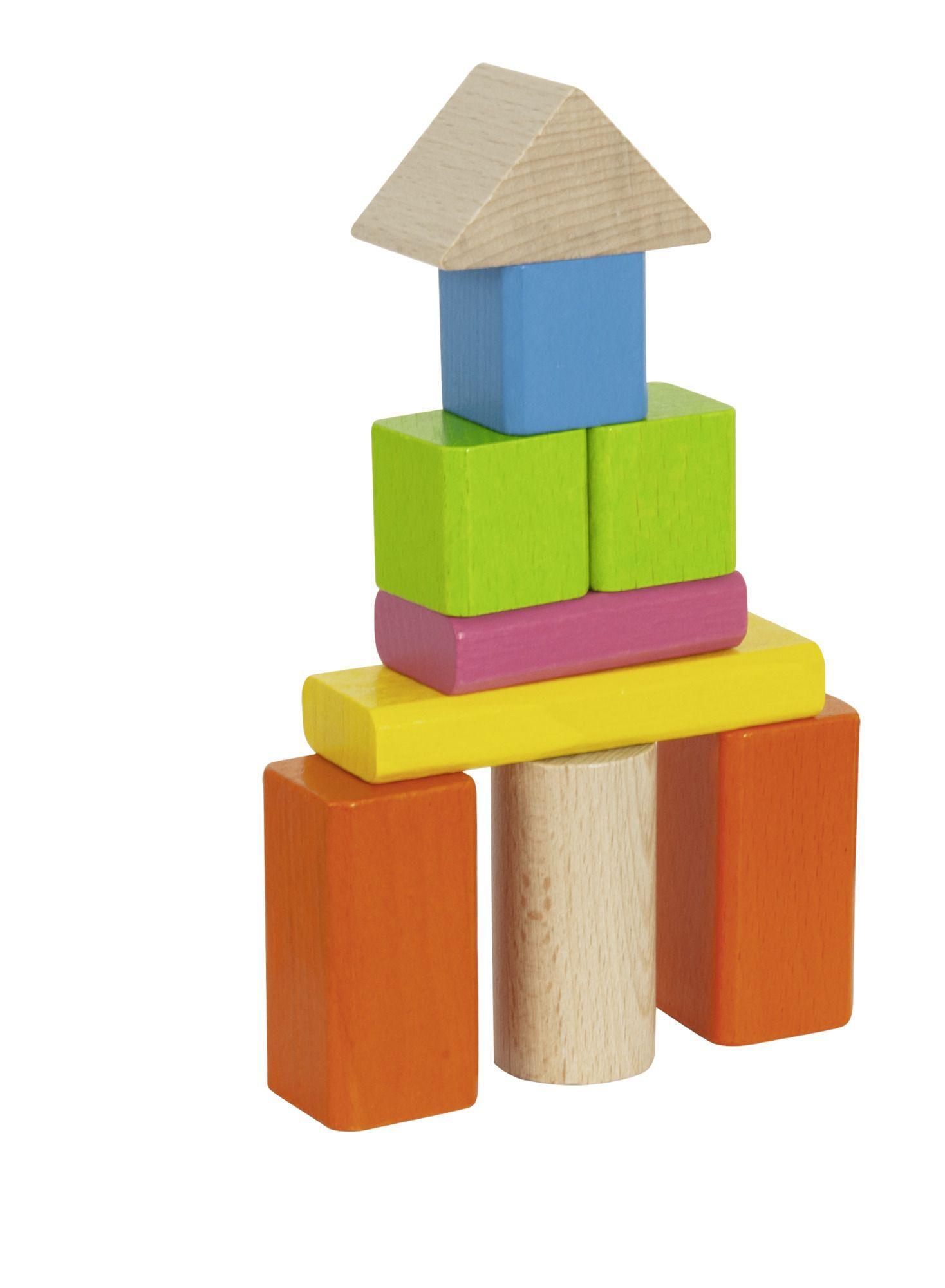 Beispielinhalt (Bild) EH Natur und Bunte Holzbausteine