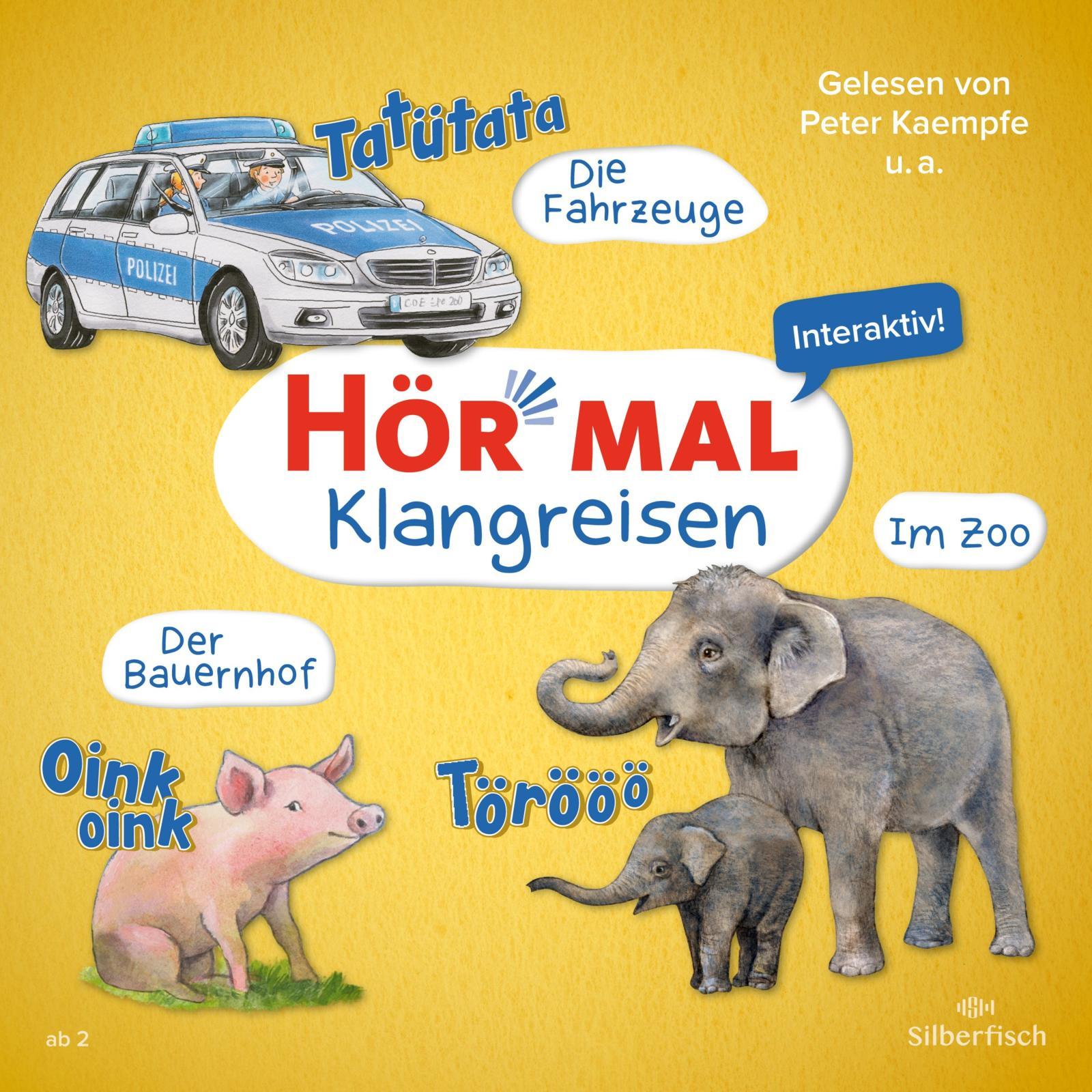 Vorderes Coverbild Hör mal: Die Fahrzeuge, Der Bauernhof, Im Zoo.