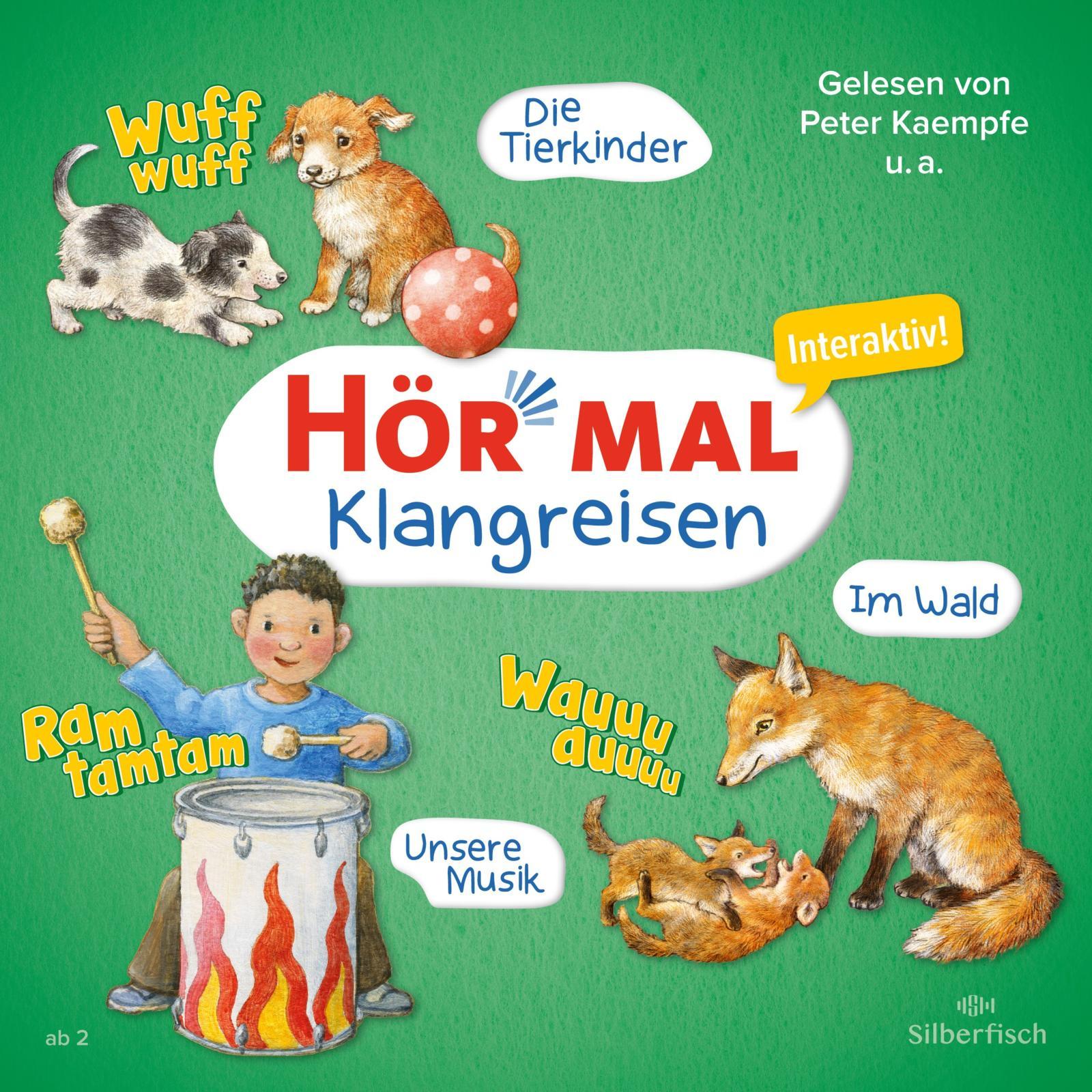 Vorderes Coverbild Hör mal: Die Tierkinder, Unsere Musik, Im Wald