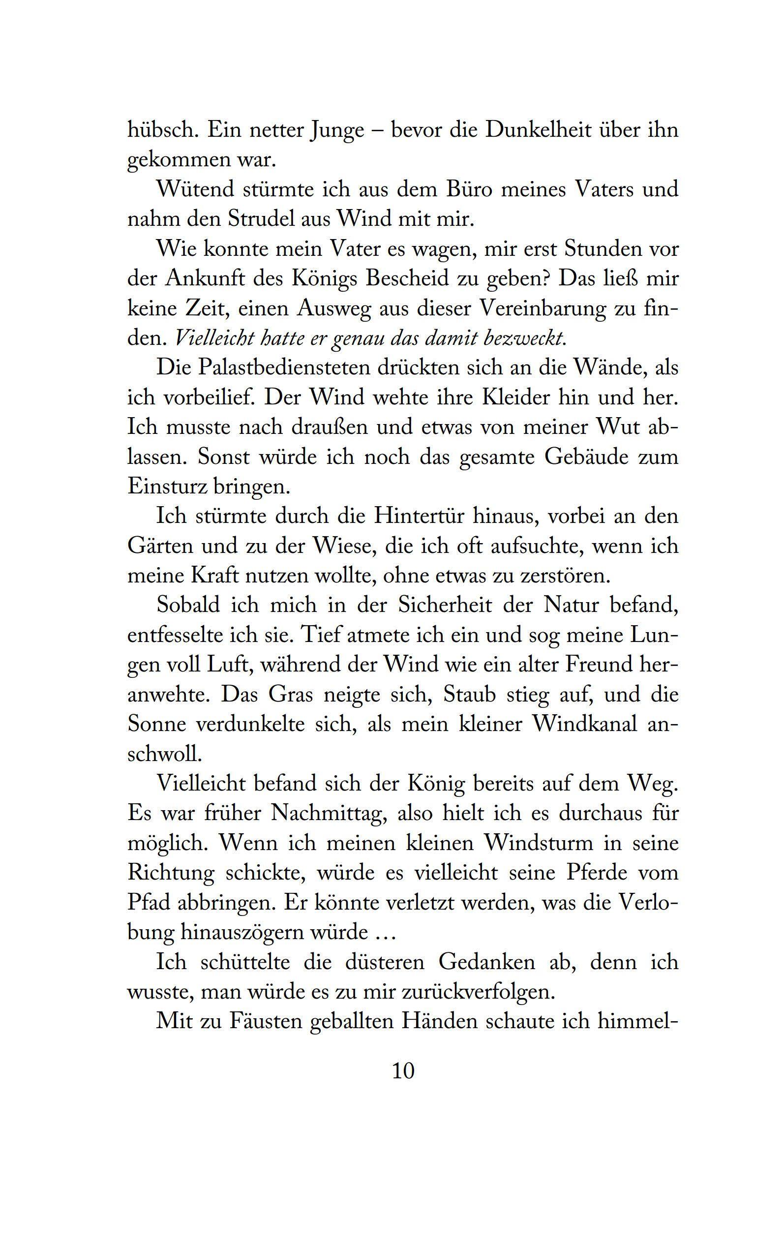 Beispielinhalt (Bild) The Ruthless Fae King - Die Chroniken von Avalier 3