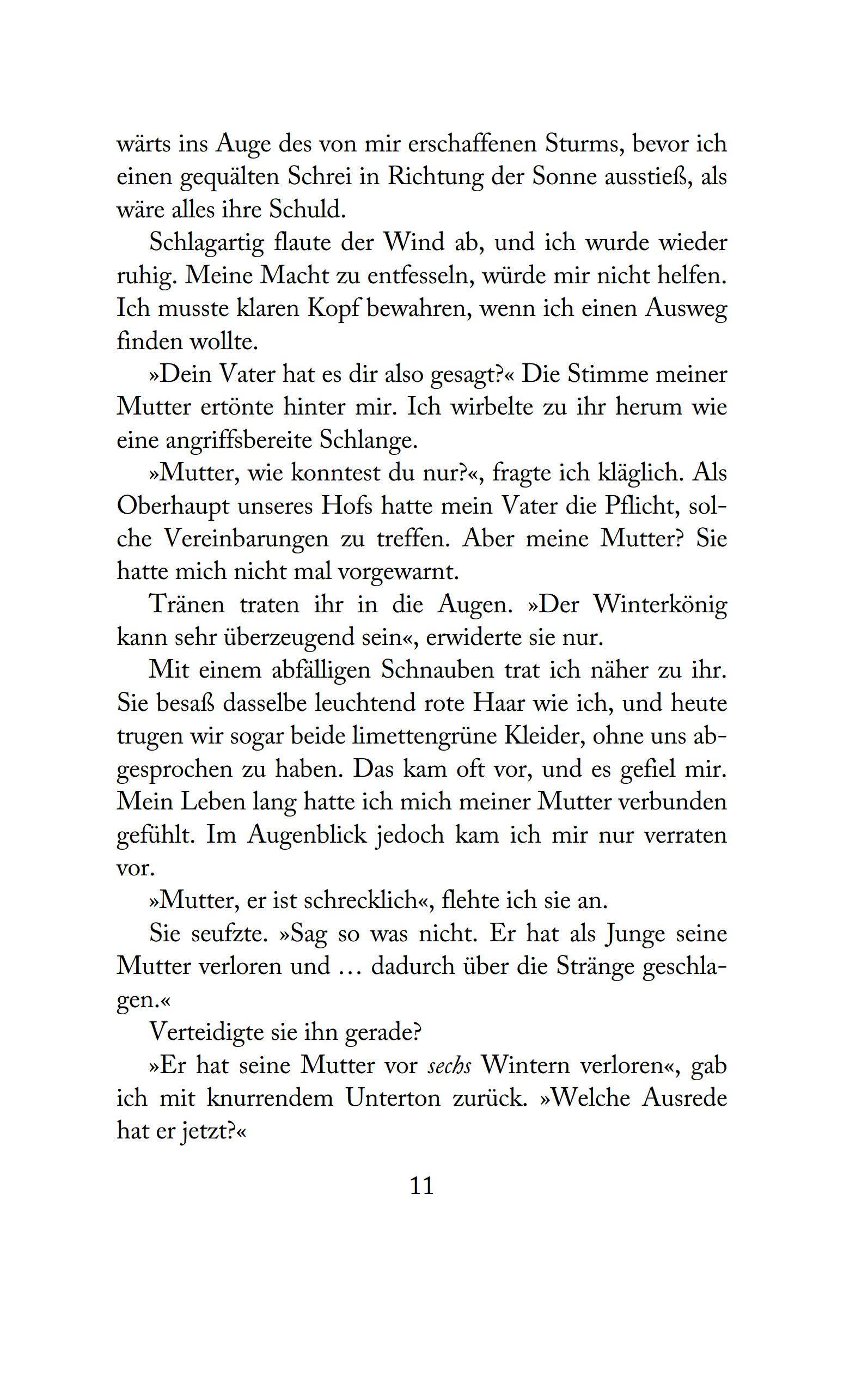 Beispielinhalt (Bild) The Ruthless Fae King - Die Chroniken von Avalier 3