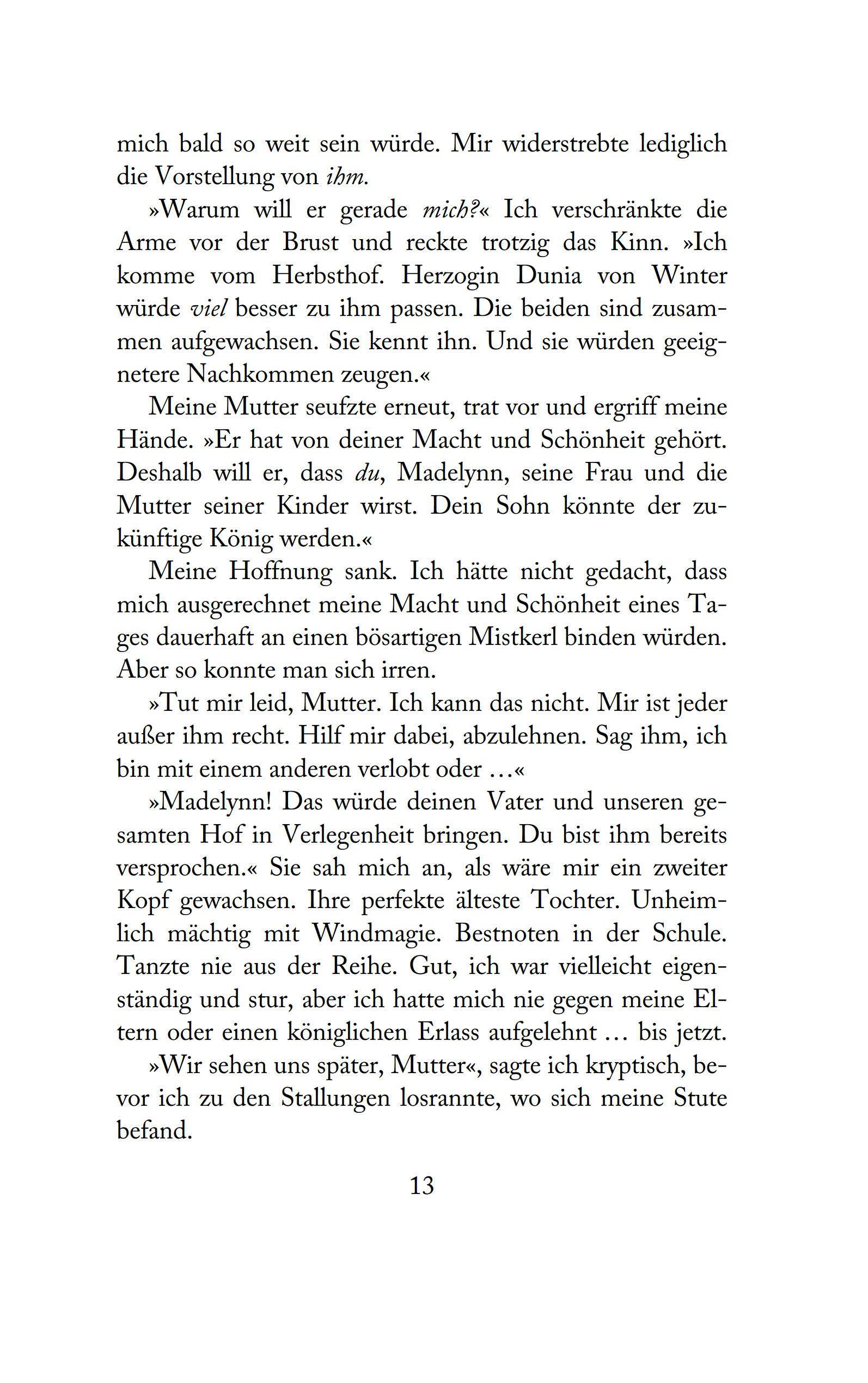 Beispielinhalt (Bild) The Ruthless Fae King - Die Chroniken von Avalier 3
