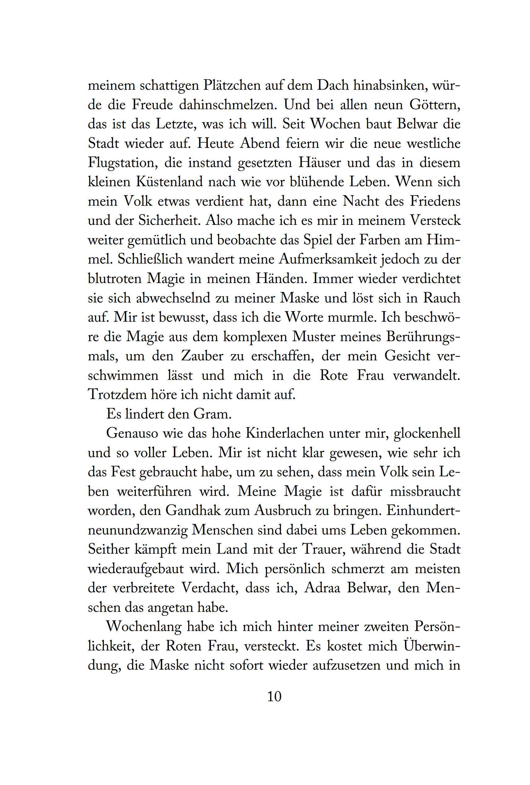 Beispielinhalt (Bild) Bound by Firelight - Magie der Farben