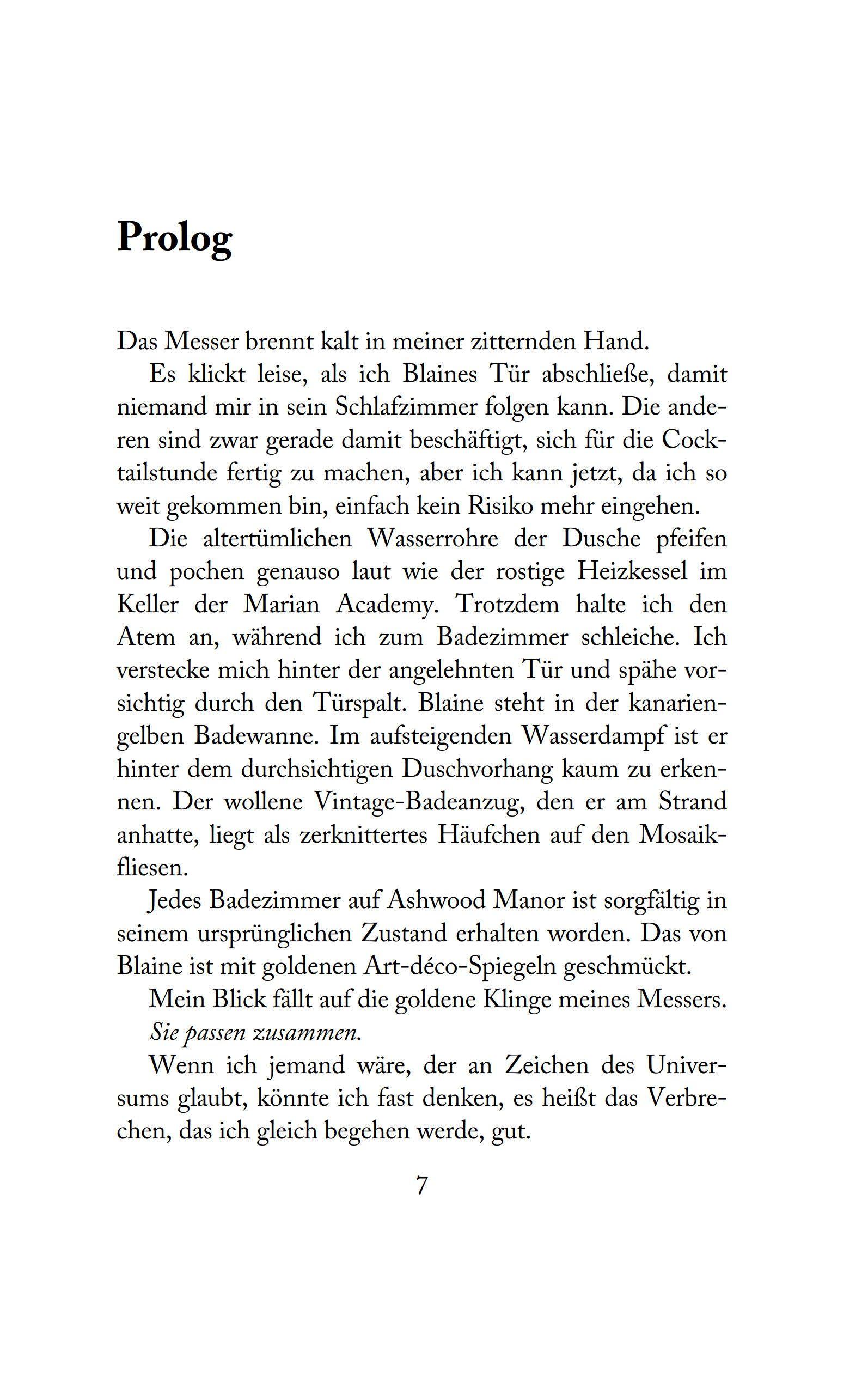 Beispielinhalt (Bild) Suddenly a Murder - Mord auf Ashwood Manor