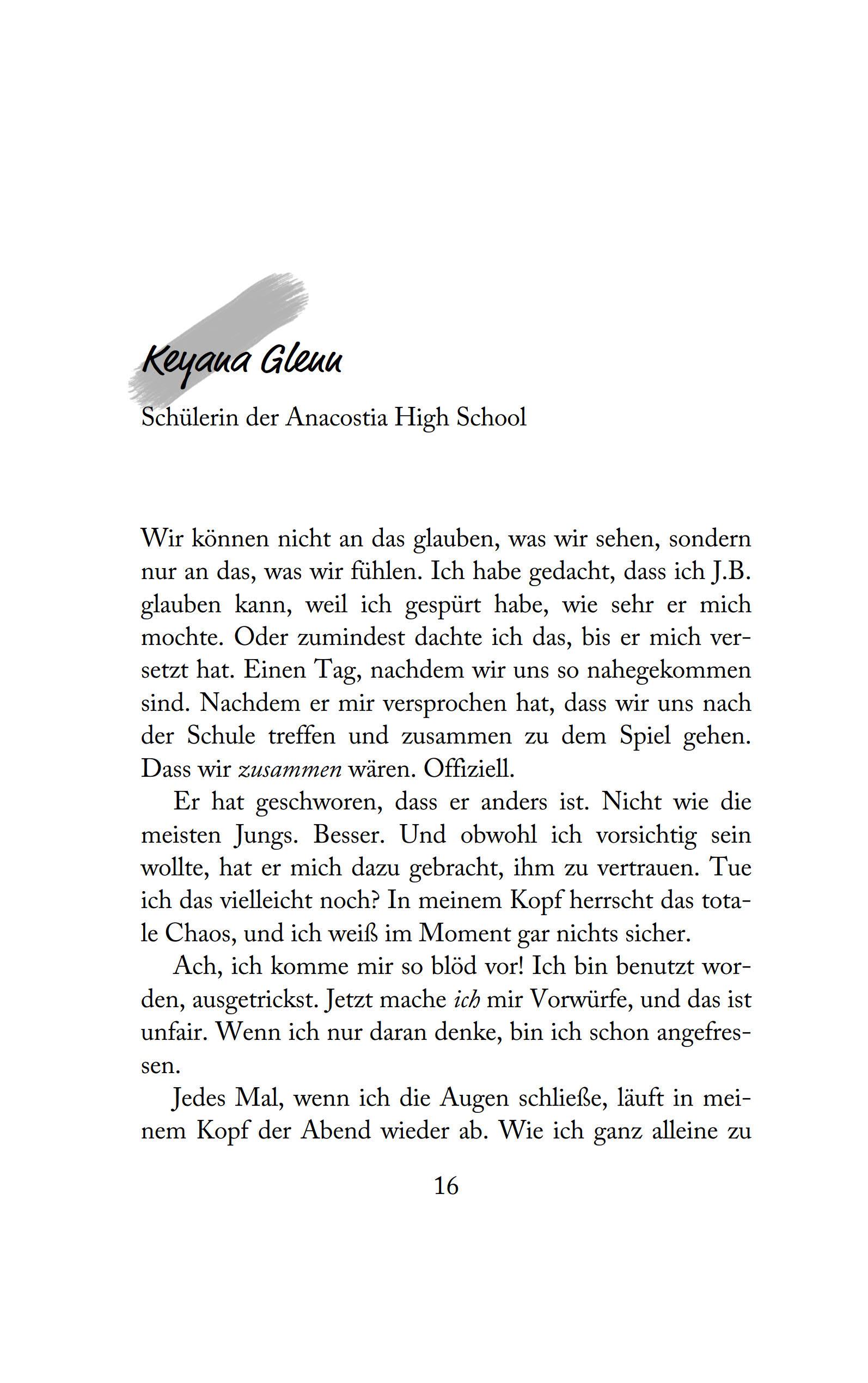 Beispielinhalt (Bild) Promise Boys - Drei Schüler. Drei Motive. Ein Mord.