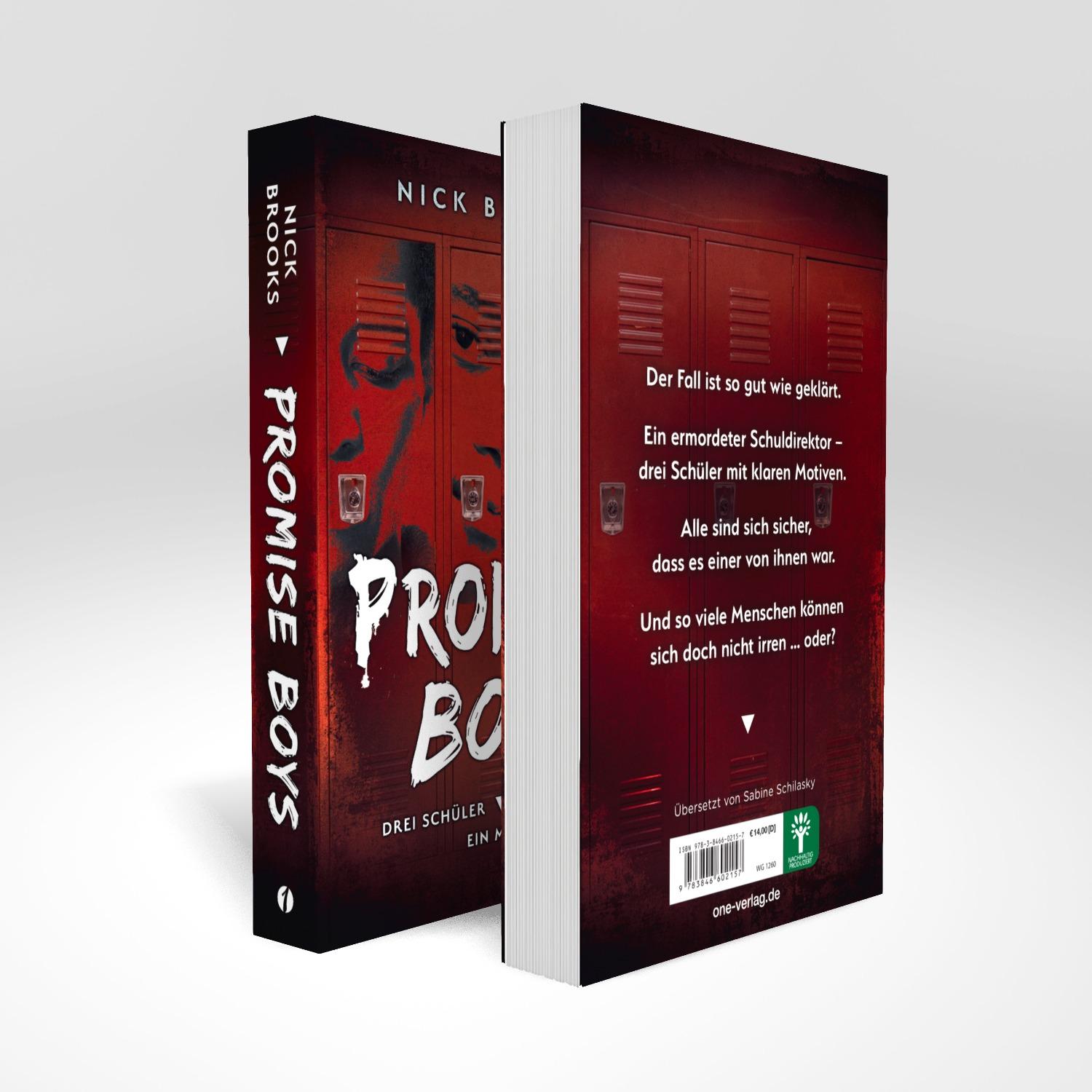 Beispielinhalt (Bild) Promise Boys - Drei Schüler. Drei Motive. Ein Mord.