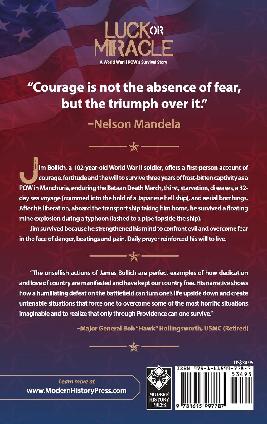 Rückseitencover Luck or Miracle