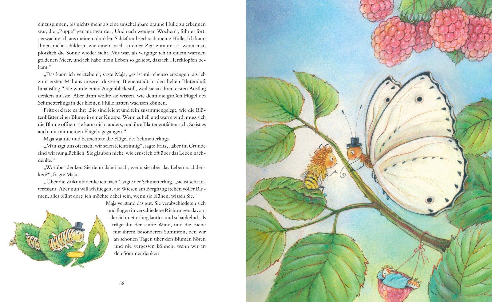 Beispielinhalt (Bild) Die Biene Maja und ihre Abenteuer