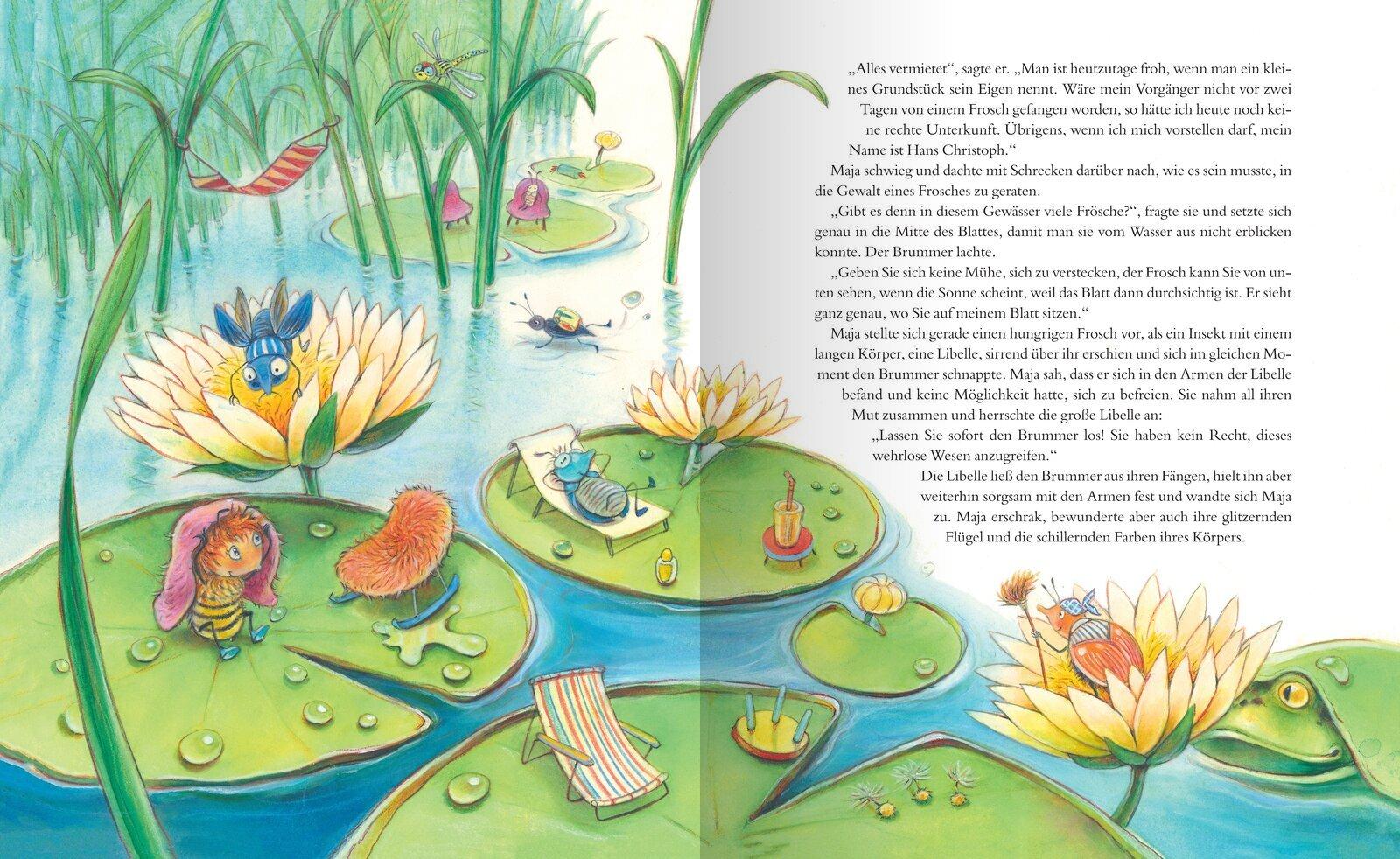 Beispielinhalt (Bild) Die Biene Maja und ihre Abenteuer