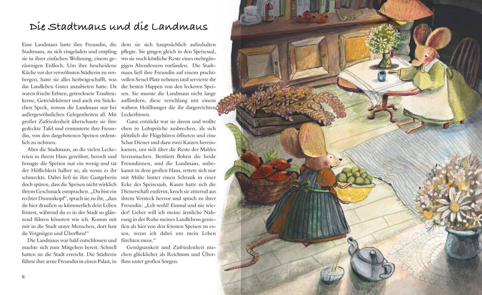 Beispielinhalt (Bild) Tierfabeln und andere Geschichten