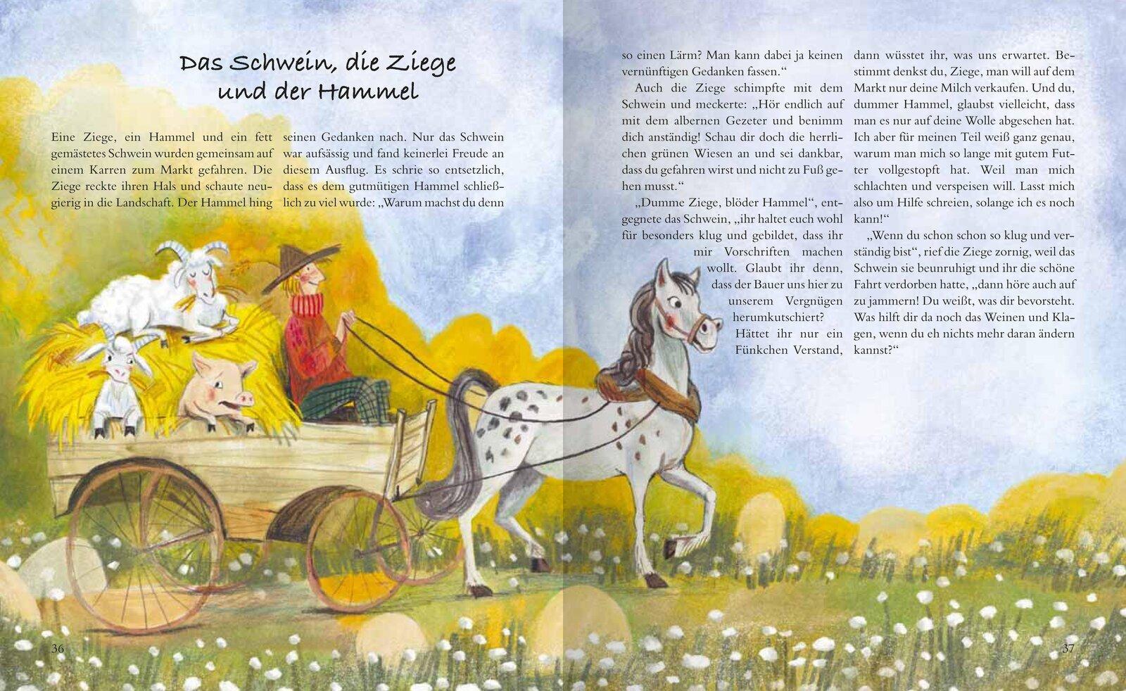 Beispielinhalt (Bild) Tierfabeln und andere Geschichten