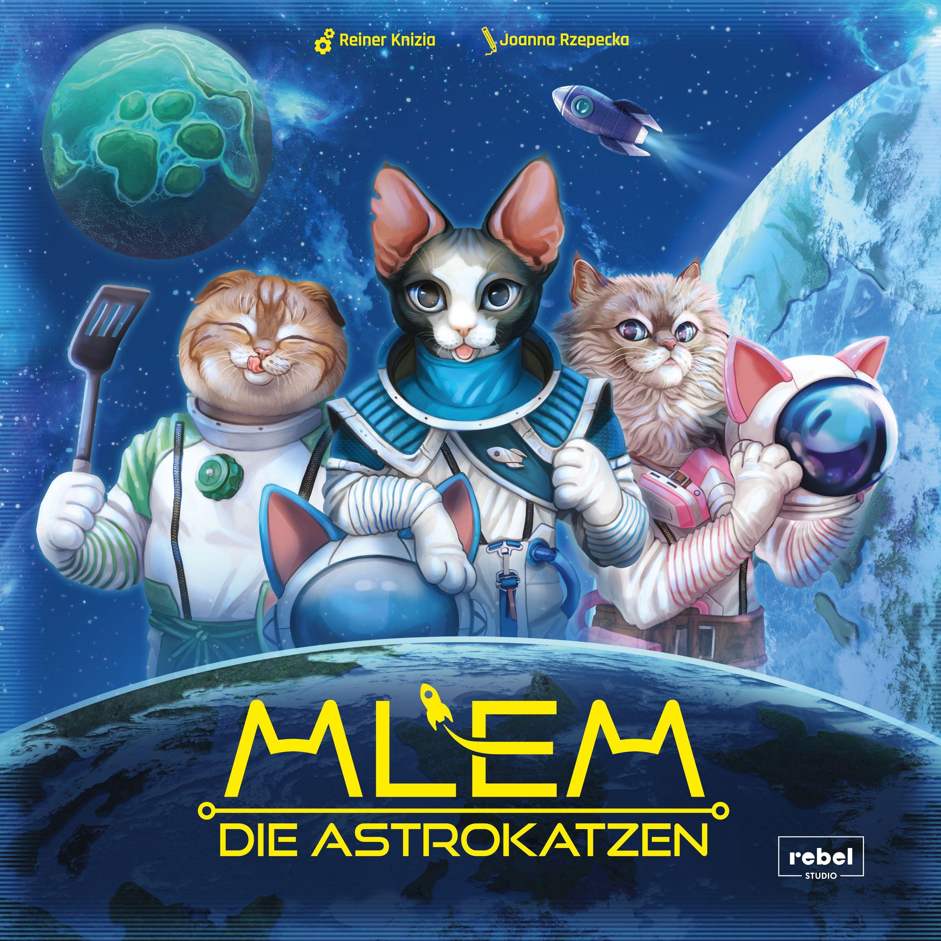 Vorderes Coverbild MLEM Die Astrokatzen