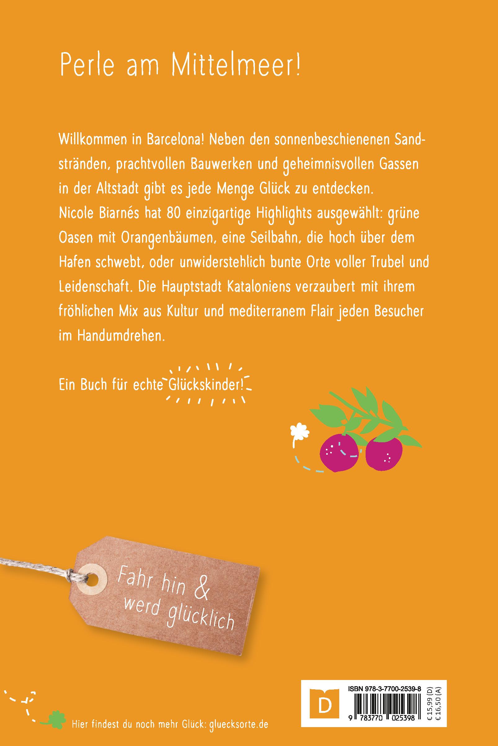 Rückseitencover Glücksorte in Barcelona
