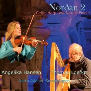 Vorderes Coverbild Norðan 2 Celtic Harp and Nordic Fiddle