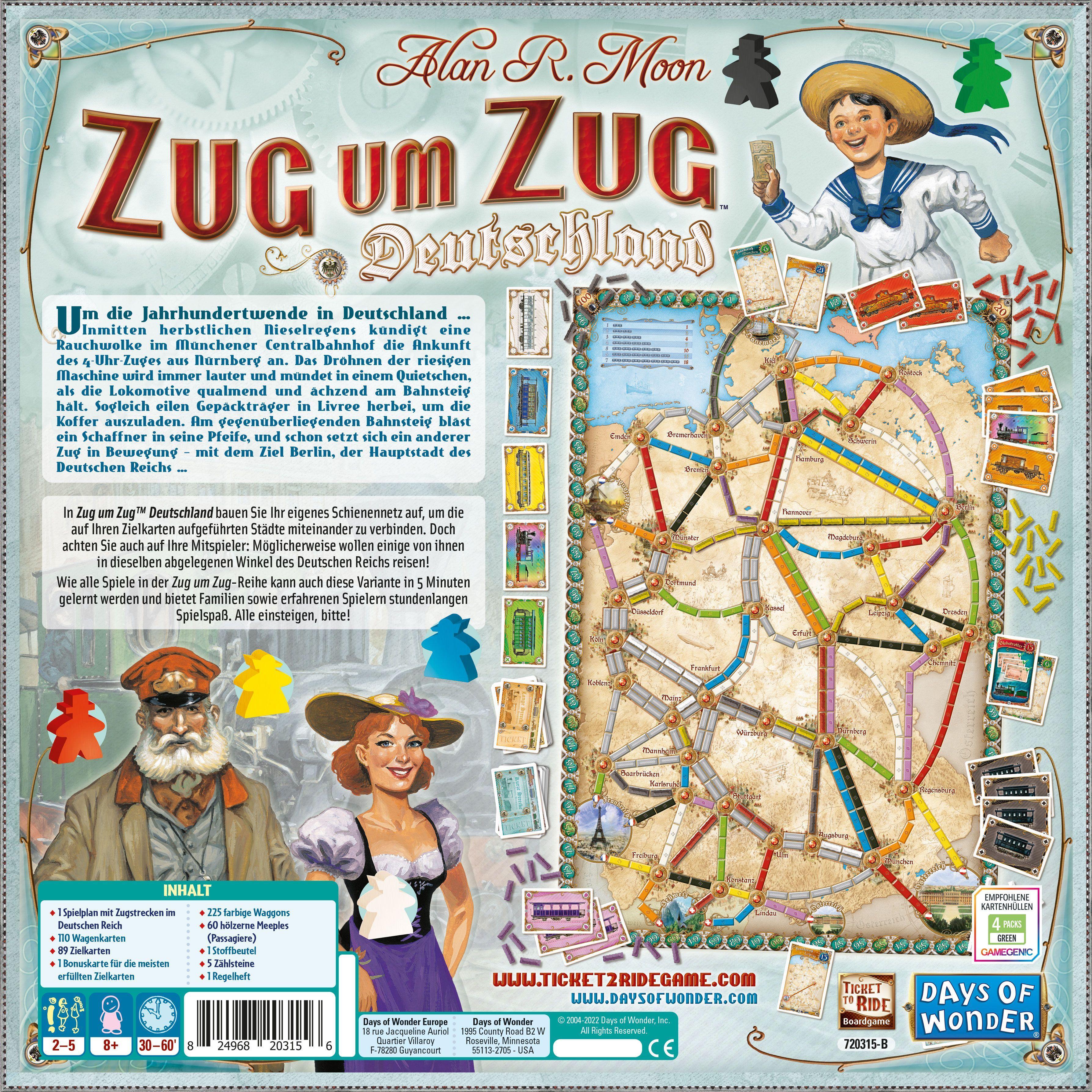Beispielinhalt (Bild) Zug um Zug Deutschland