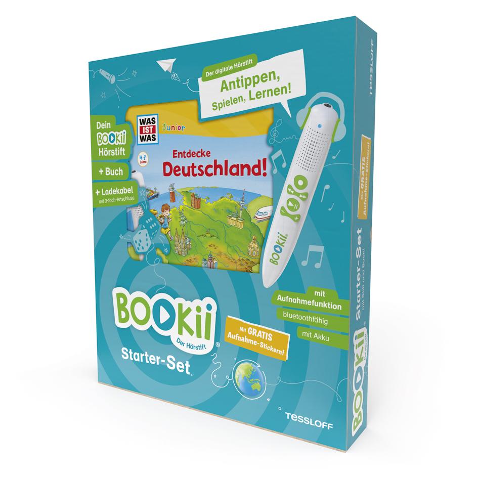 Vorderes Coverbild BOOKii® Starter-Set WAS IST WAS Junior Entdecke Deutschland!