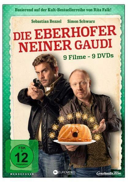 Vorderes Coverbild Die Eberhofer Neiner Gaudi - 9 DVDs