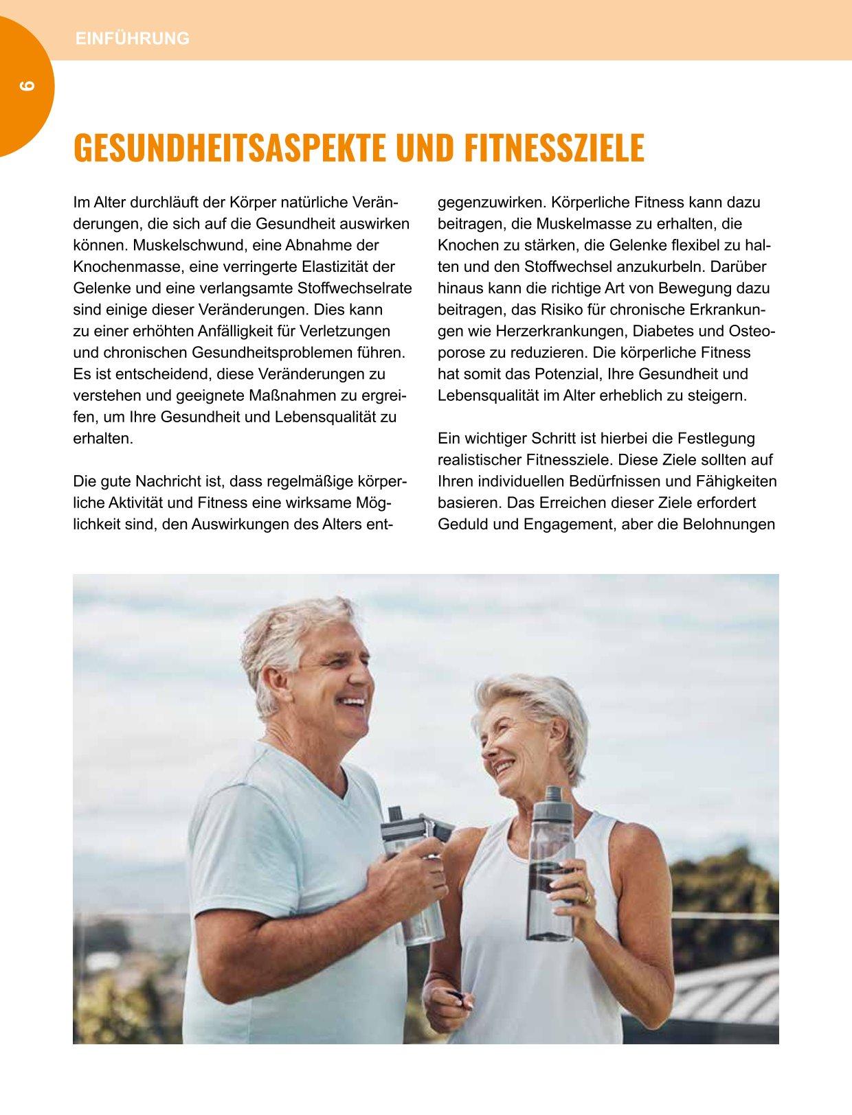 Beispielinhalt (Bild) Fitness für Senioren - Gymnastik, Muskeltrainig, Stretching 60+