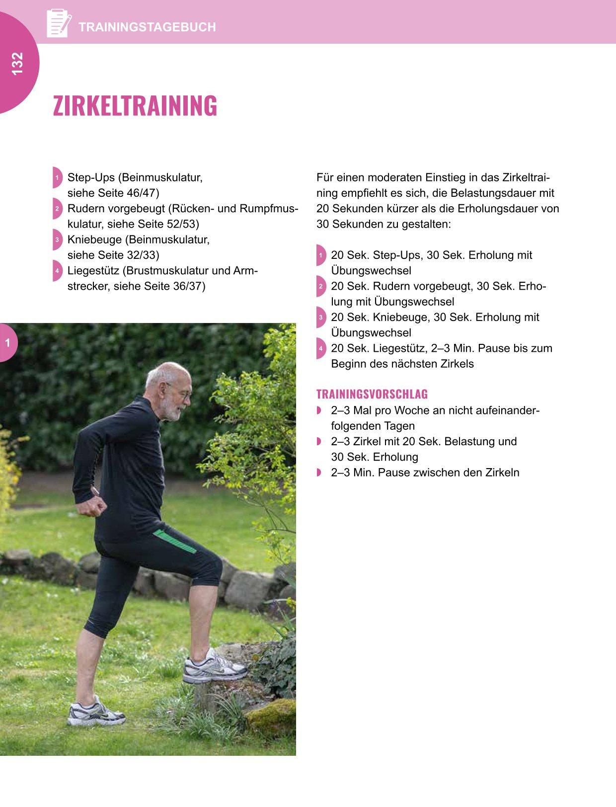 Beispielinhalt (Bild) Fitness für Senioren - Gymnastik, Muskeltrainig, Stretching 60+