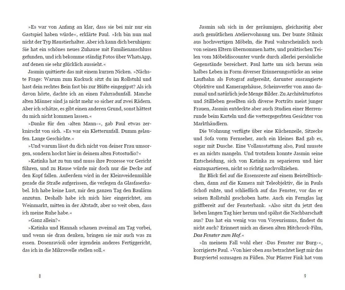 Beispielinhalt (Bild) Das Fenster zur Burg