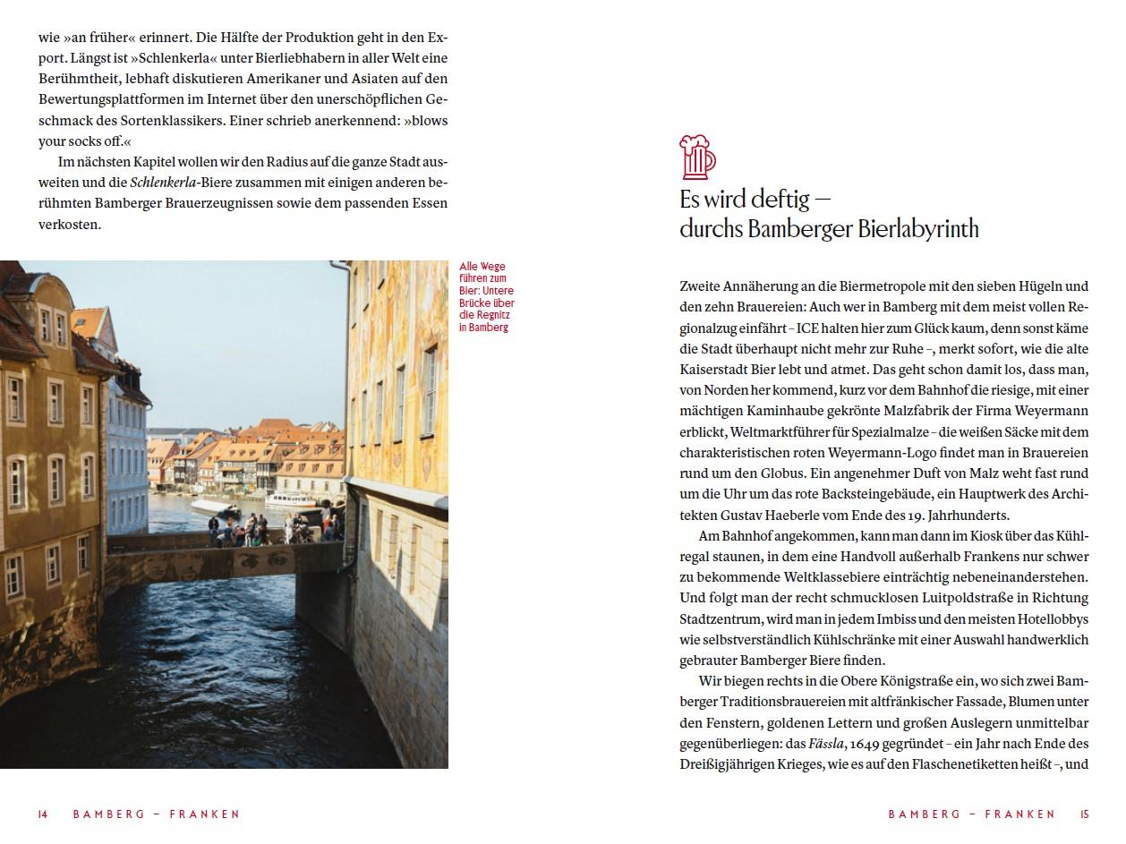 Beispielinhalt (Bild) Das Buch zum Bier