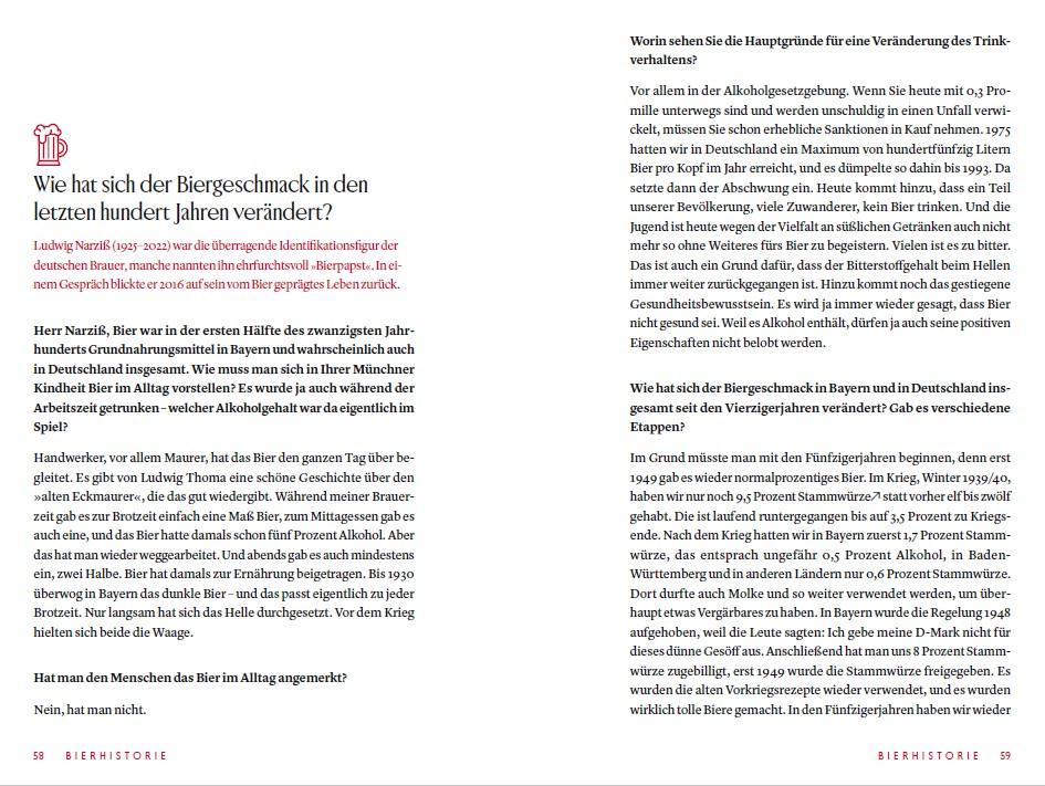 Beispielinhalt (Bild) Das Buch zum Bier