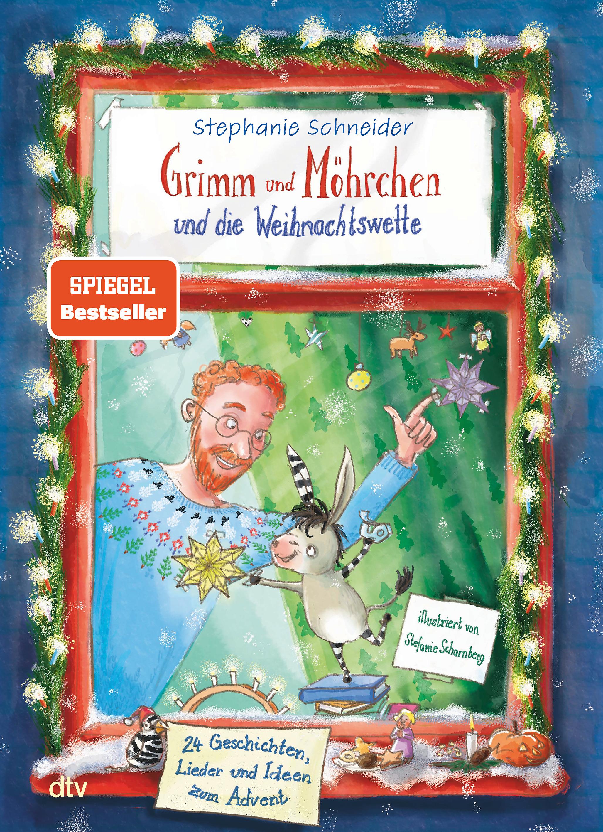 Vorderes Coverbild Grimm und Möhrchen und die Weihnachtswette - 24 Geschichten, Lieder und Ideen zum Advent¿