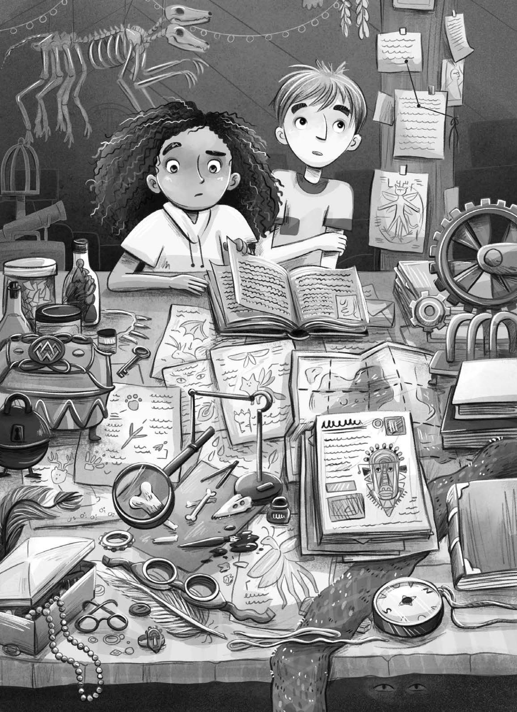 Beispielinhalt (Bild) Agentur für magische Wesen: Löse das Rätsel des Seeungeheuers