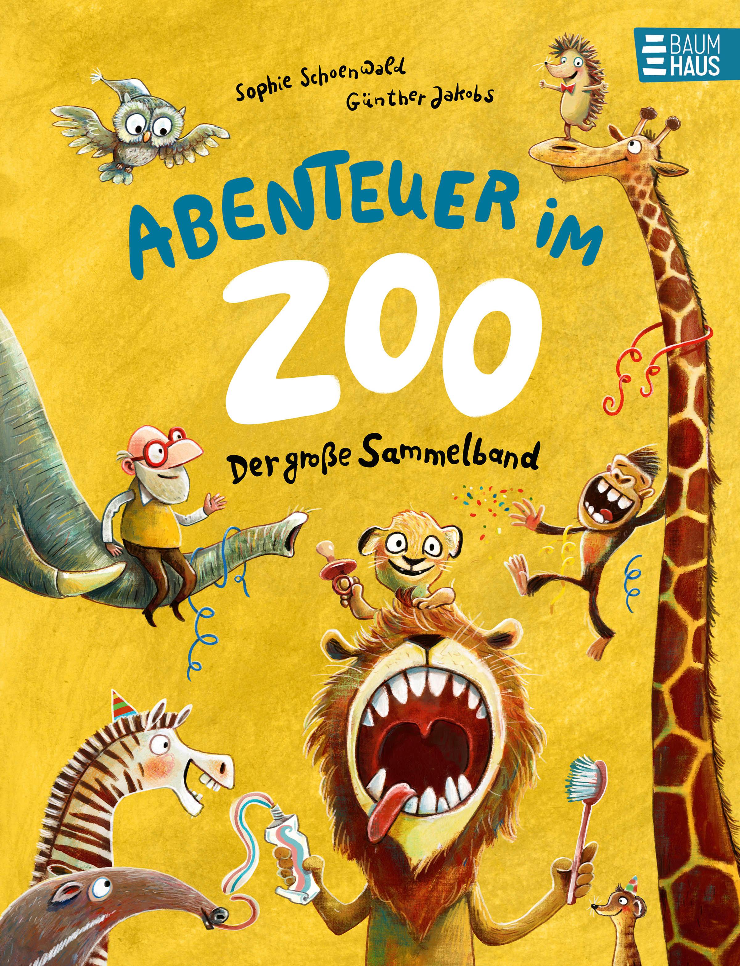 Vorderes Coverbild Abenteuer im Zoo - Der große Sammelband