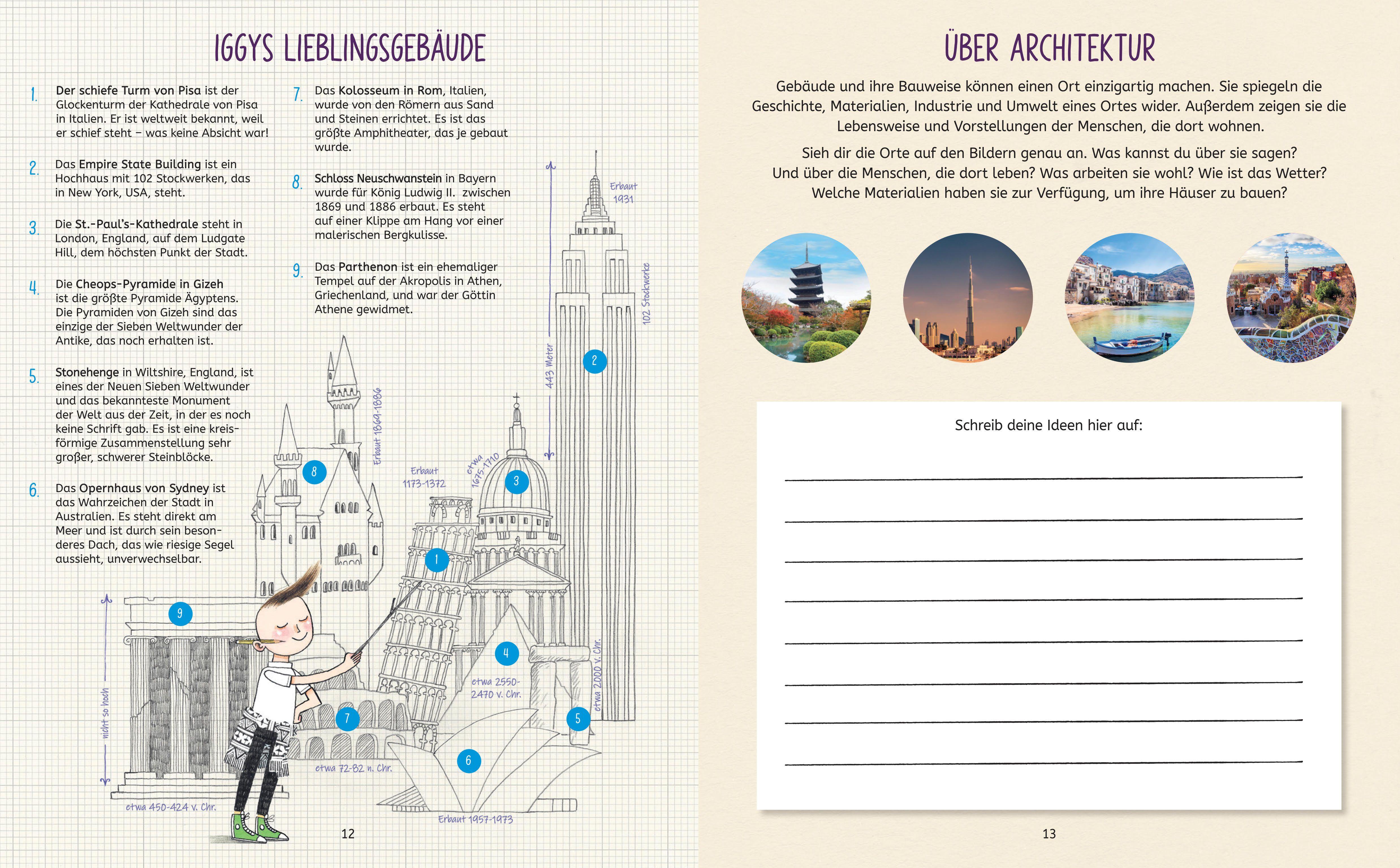 Beispielinhalt (Bild) Die Forscherbande: Bauen und Tüfteln mit Iggy Peck